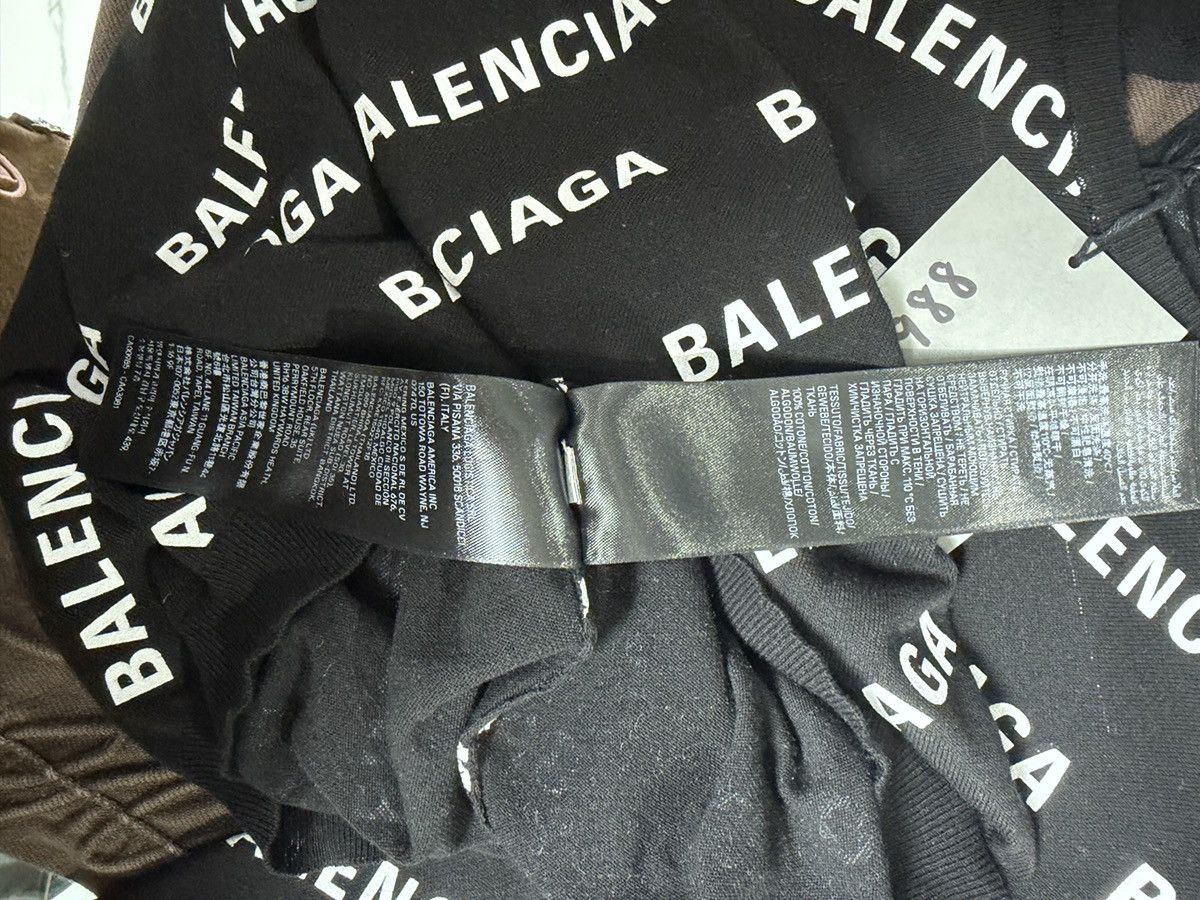 Balenciaga Balenciaga All Over Logo Sweater Size M / US 6-8 / IT 42-44 - 8 Thumbnail