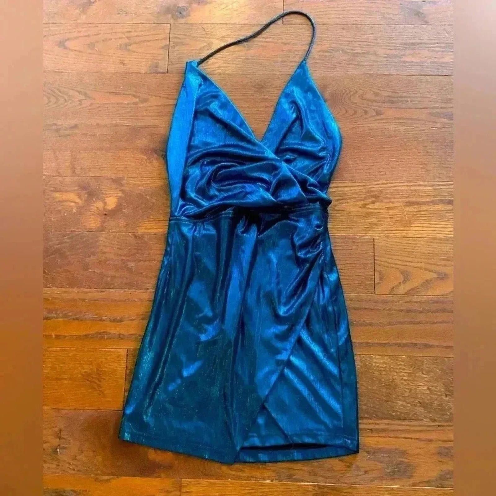 Designer Superdown, Missy, wrap halter dress Size XS / US 0-2 / IT 36-38 - 2 Thumbnail