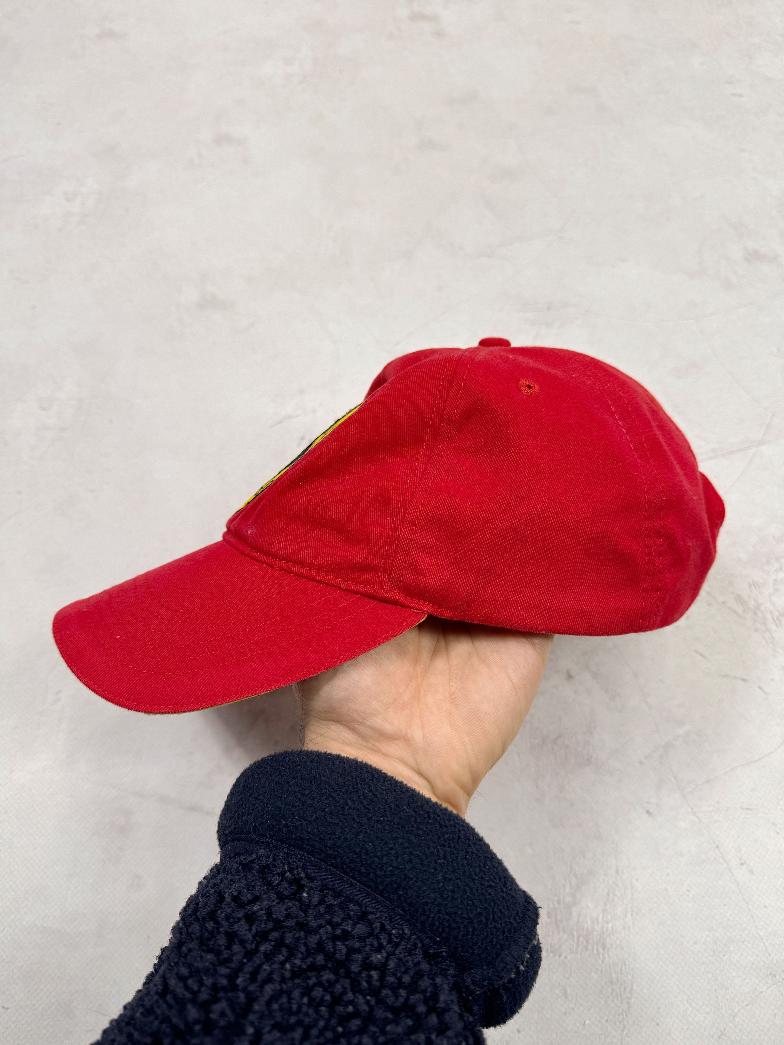 Ferrari × Formula 1 Vintage Ferrari Baseball Cap Big Embroidered Logo Size ONE SIZE - 5 Thumbnail