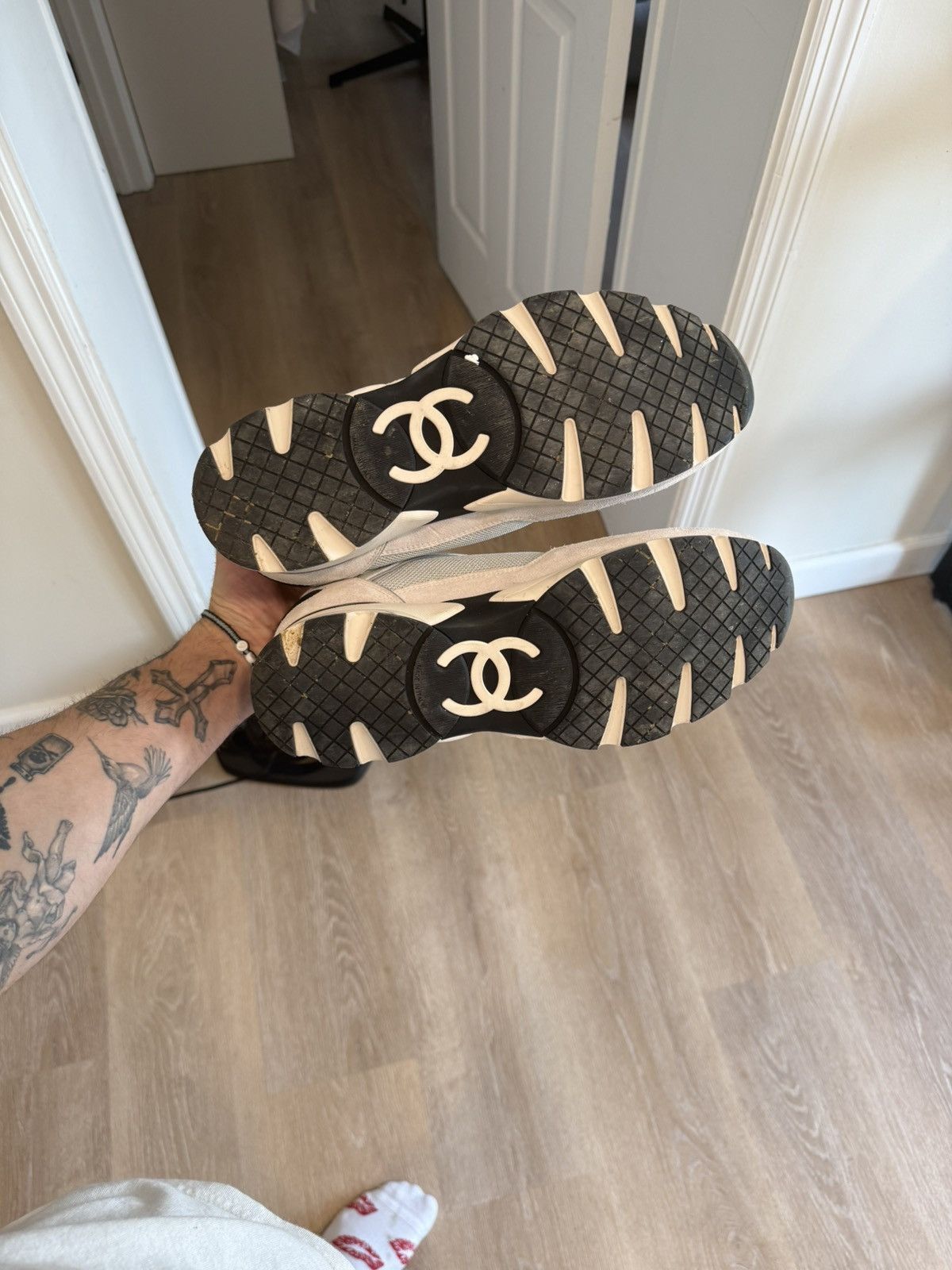 Chanel Chanel Runners Fit 44 Size US 12 / EU 45 - 5 Thumbnail