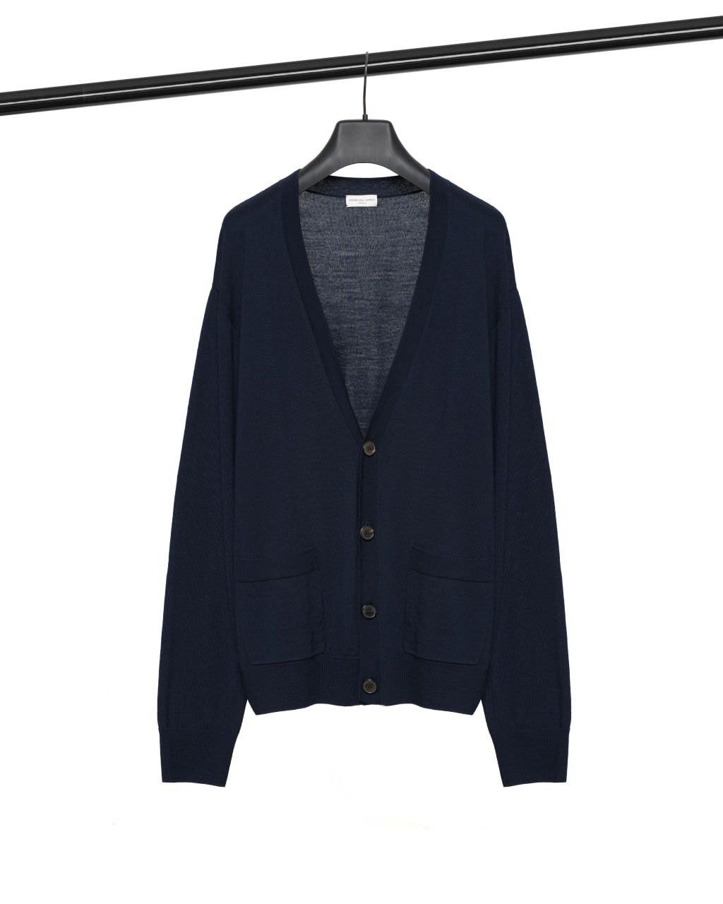Dries Van Noten DRIES VAN NOTEN / Wool Fine-Gauge Cardigan Size US M / EU 48-50 / 2 - 1 Thumbnail