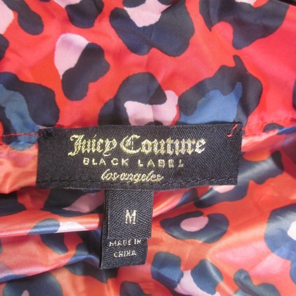 Juicy Couture Juicy Couture Psycho Red Hyper Leopard Nylon Track Jacket Si Size M / US 6-8 / IT 42-44 - 3 Thumbnail