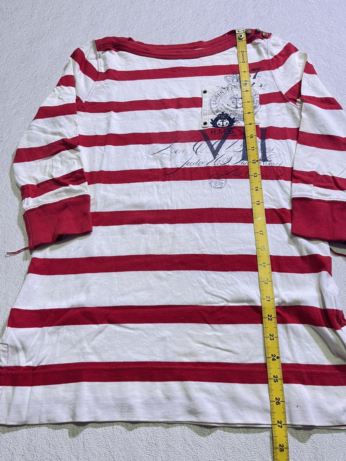 Ralph Lauren Y2K RALPH LAUREN long tshirt Size M / US 6-8 / IT 42-44 - 8 Thumbnail