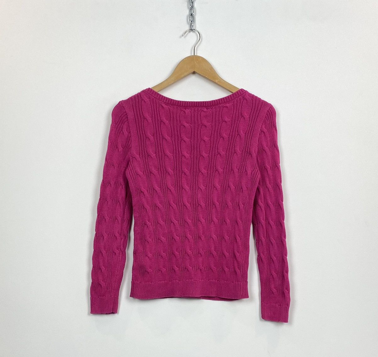 Vintage Polo Ralph Lauren 100% Cotton Round Neck Sweater Womens Sz M Size M / US 6-8 / IT 42-44 - 8 Thumbnail