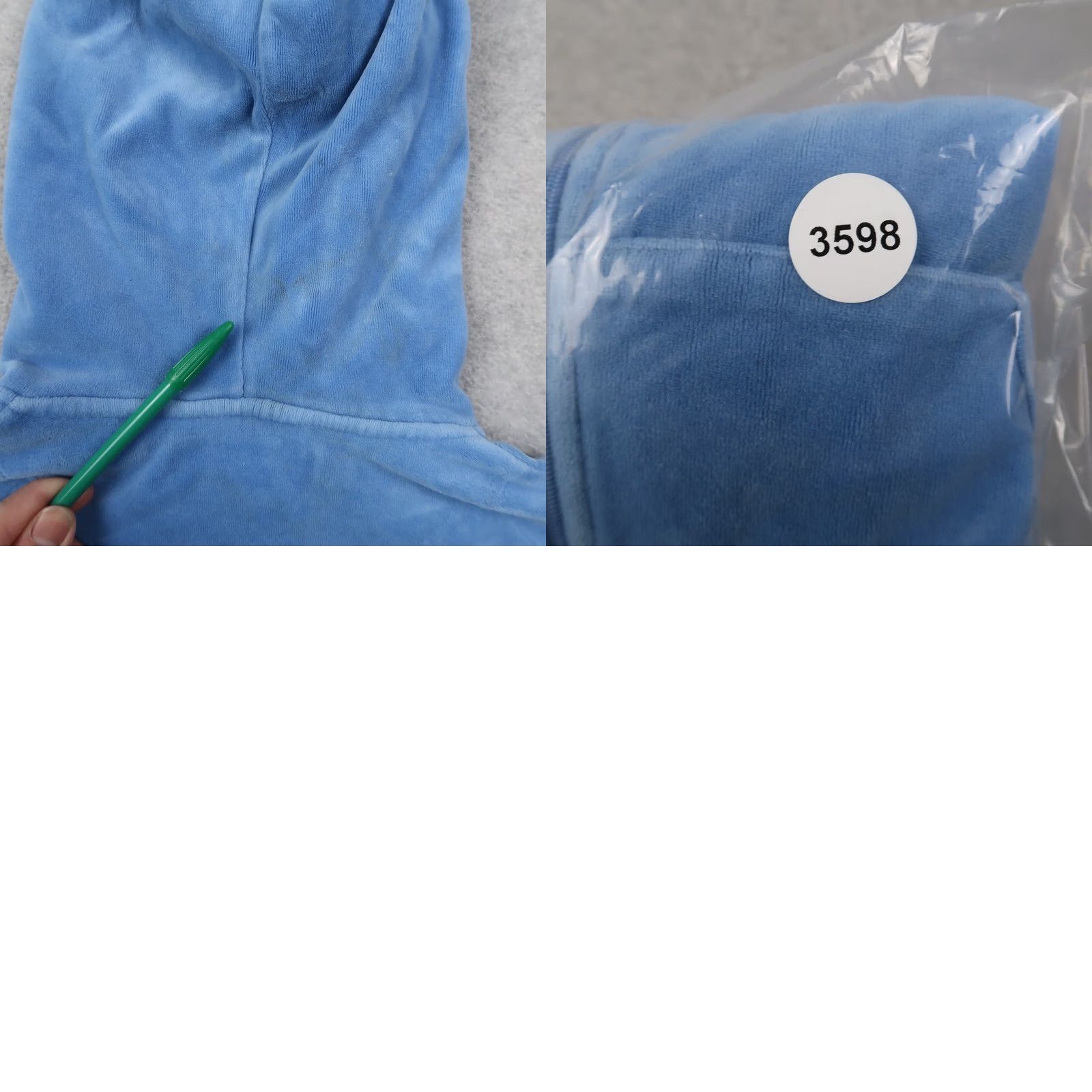 Big Dogs VINTAGE Big Dogs Hoodie Women’s S Blue Velour Zip Up Hoodie Size S / US 4 / IT 40 - 9 Thumbnail