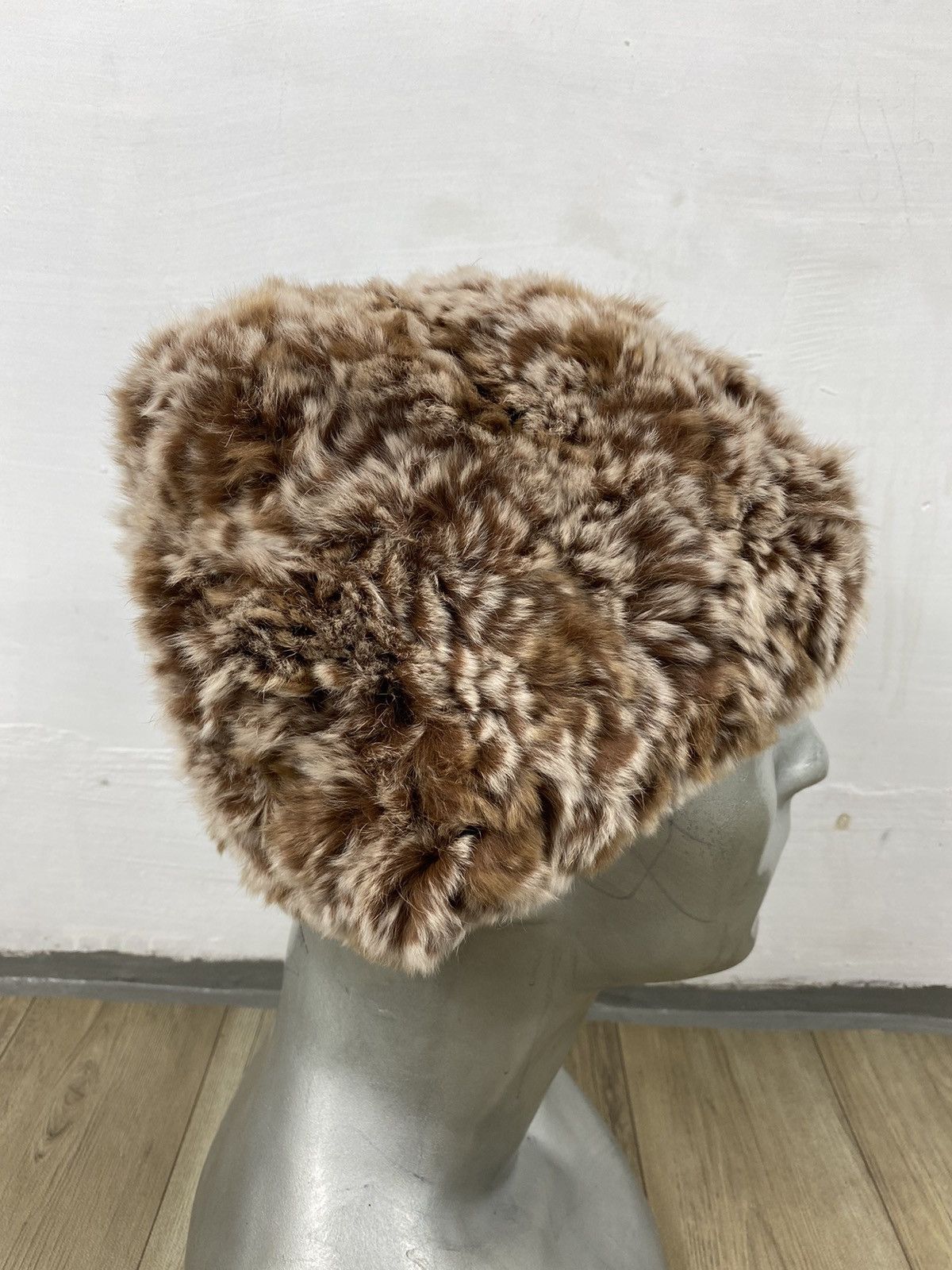 Japanese Brand Gravure Stretch Fur Beanie Hats Size ONE SIZE - 5 Thumbnail