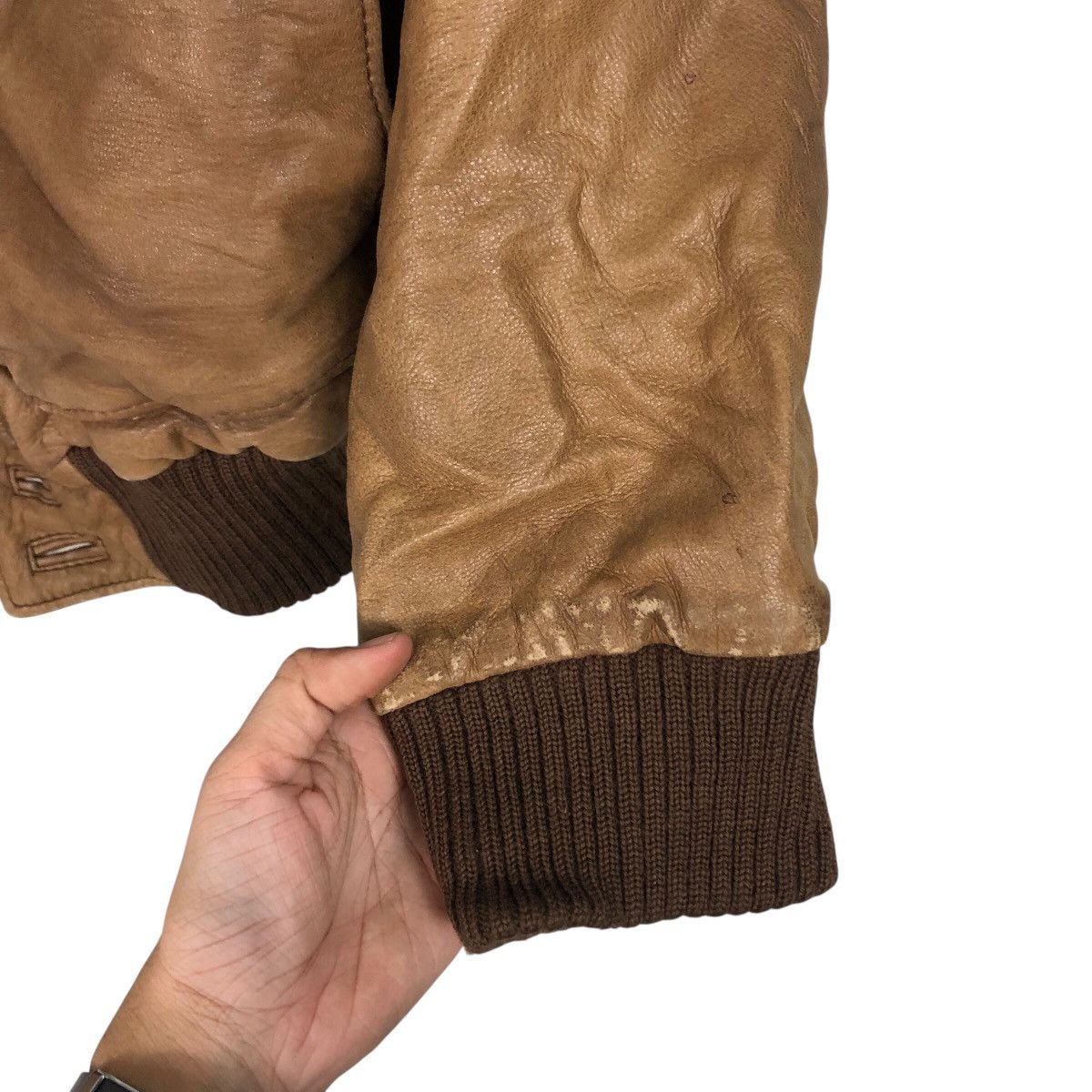 Japanese Brand 📌Vintage Biker Leather Jacket Campanile Blanket Issey Miyake Size US M / EU 48-50 / 2 - 16 Thumbnail