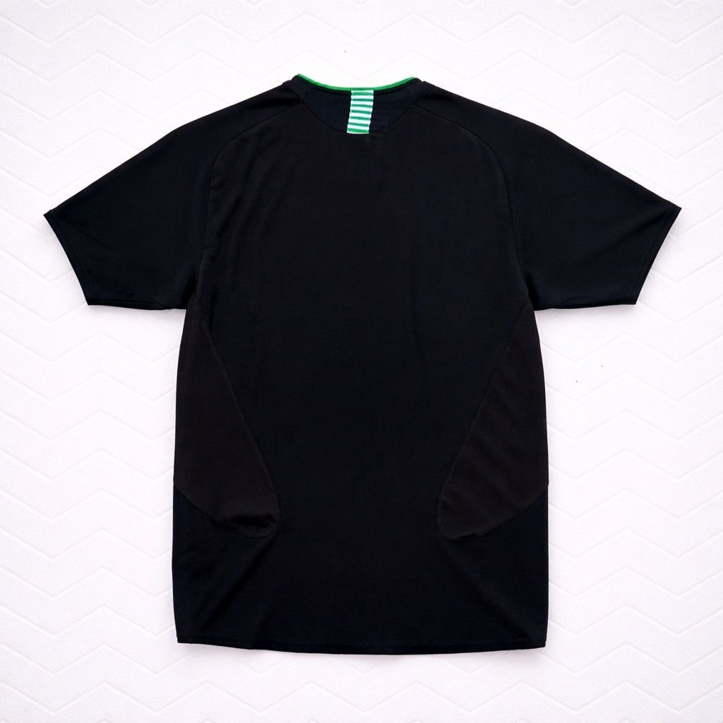 Nike VTG Nike Celtic FC Black Away Jersey Carling Era Football Size US M / EU 48-50 / 2 - 2 Thumbnail