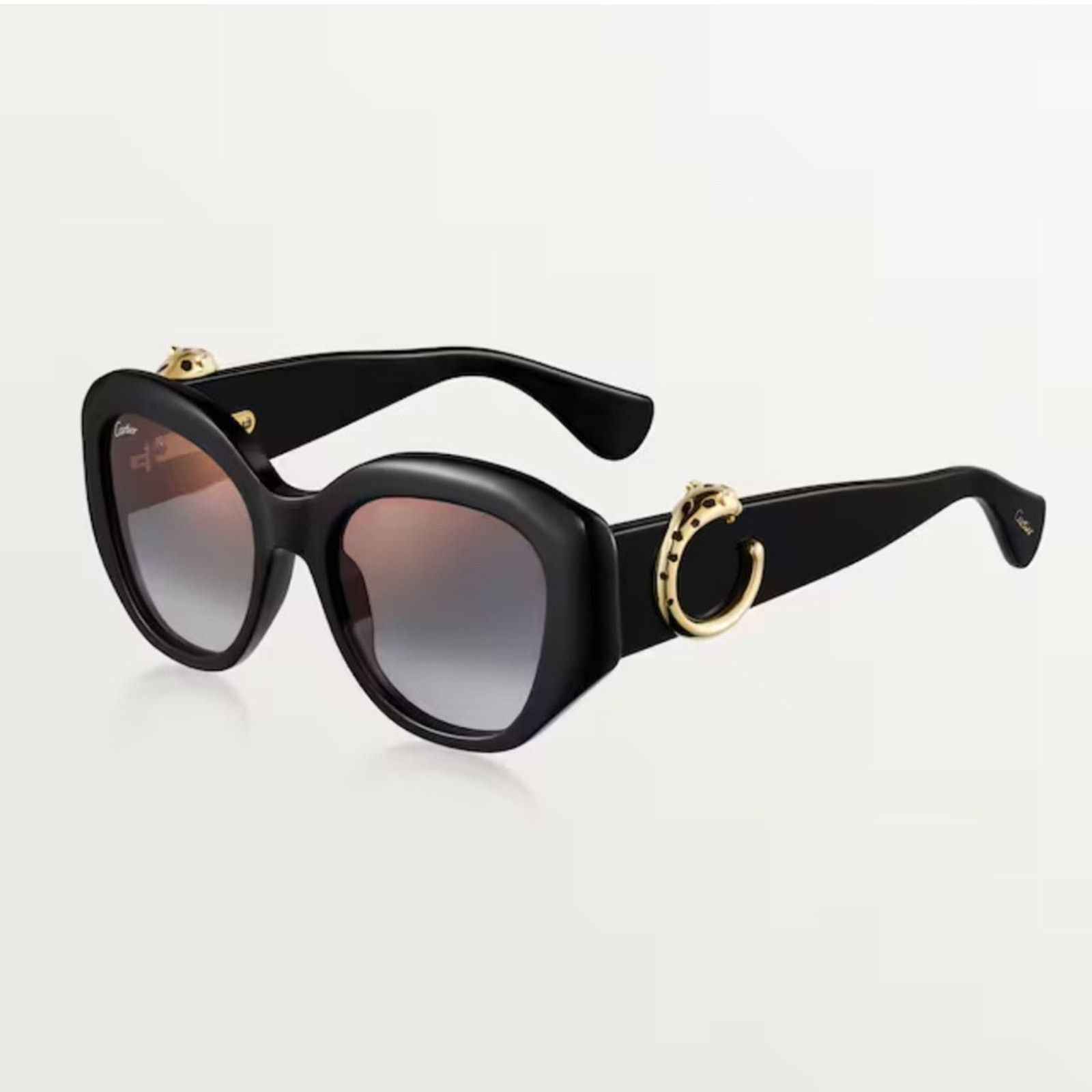 Cartier New! Cartier CT0502S 001 Panthere Sunglasses, Authentic Size ONE SIZE - 1 Thumbnail