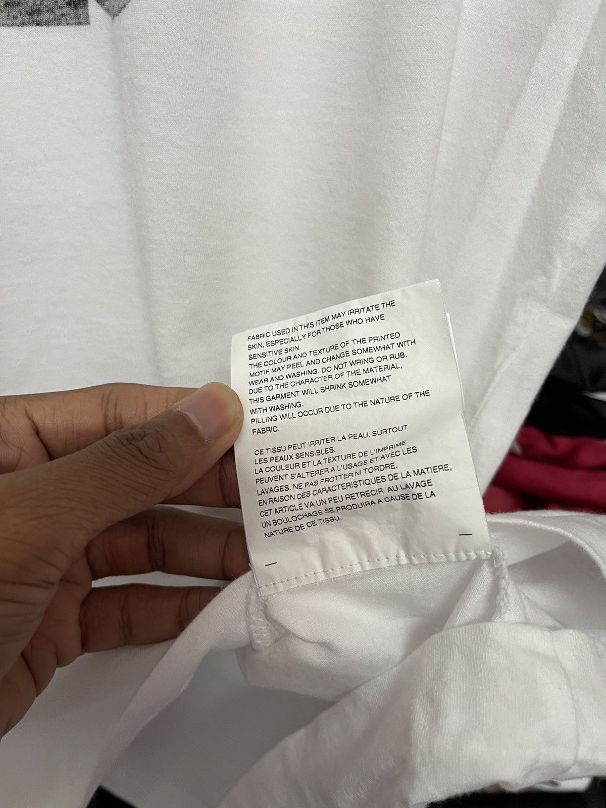 CDG by Comme des Garcons CDG CDG CDG by Comme des Garcons reverse print Tee Size US XL / EU 56 / 4 - 10 Thumbnail