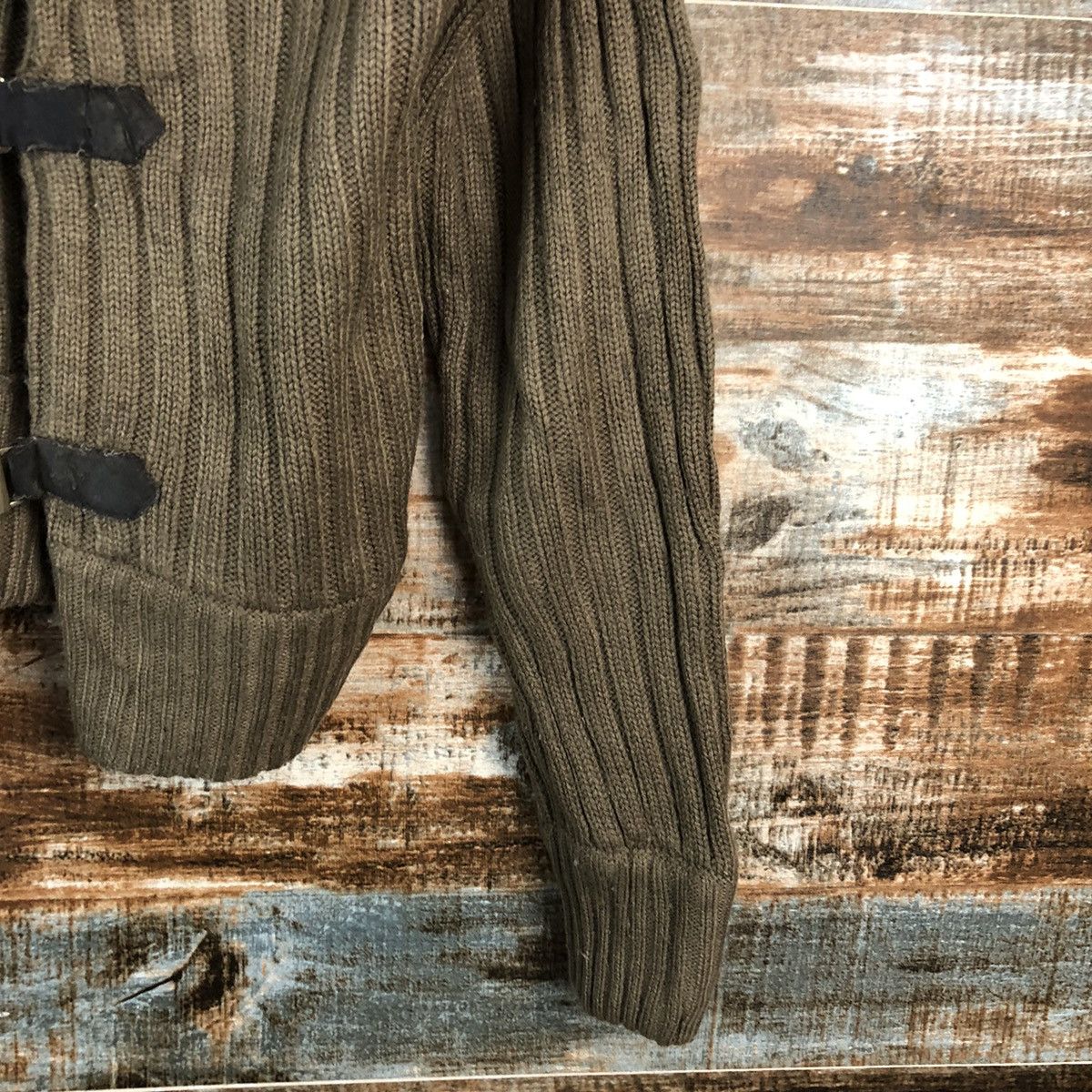 Homespun Knitwear × Japanese Brand Mish Mash japan Brown fur hoodie Knitwear #A2401 Size M / US 6-8 / IT 42-44 - 8 Thumbnail