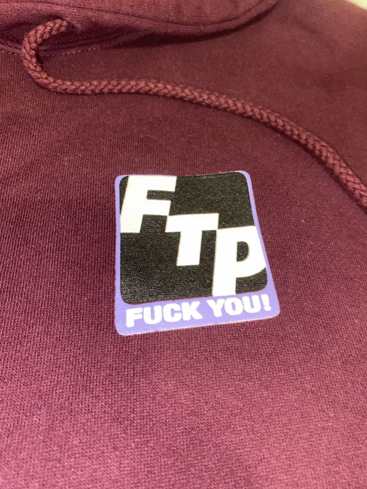 Fuck The Population FTP Fuck You Hoodie Burgundy Size US L / EU 52-54 / 3 - 3 Thumbnail