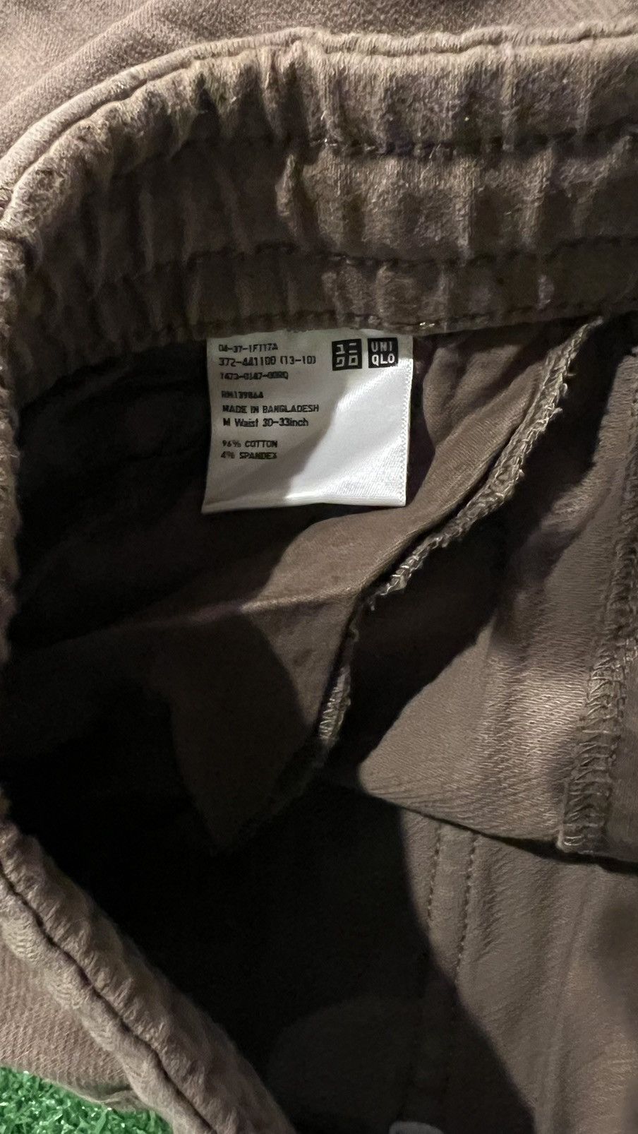 Uniqlo Uniqlo Brown Work Pants Size US 32 / EU 48 - 3 Thumbnail