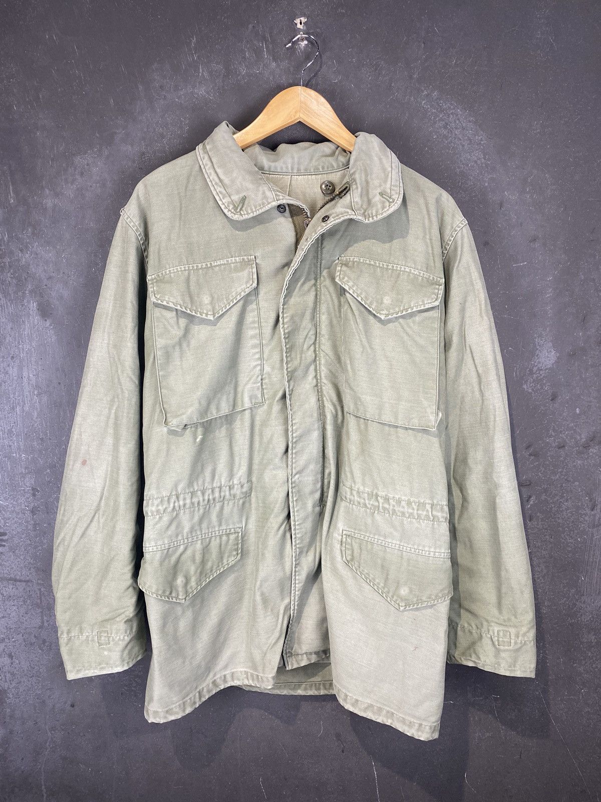 Vintage 90s Army Military Parka Jacket Size US M / EU 48-50 / 2 - 2 Thumbnail