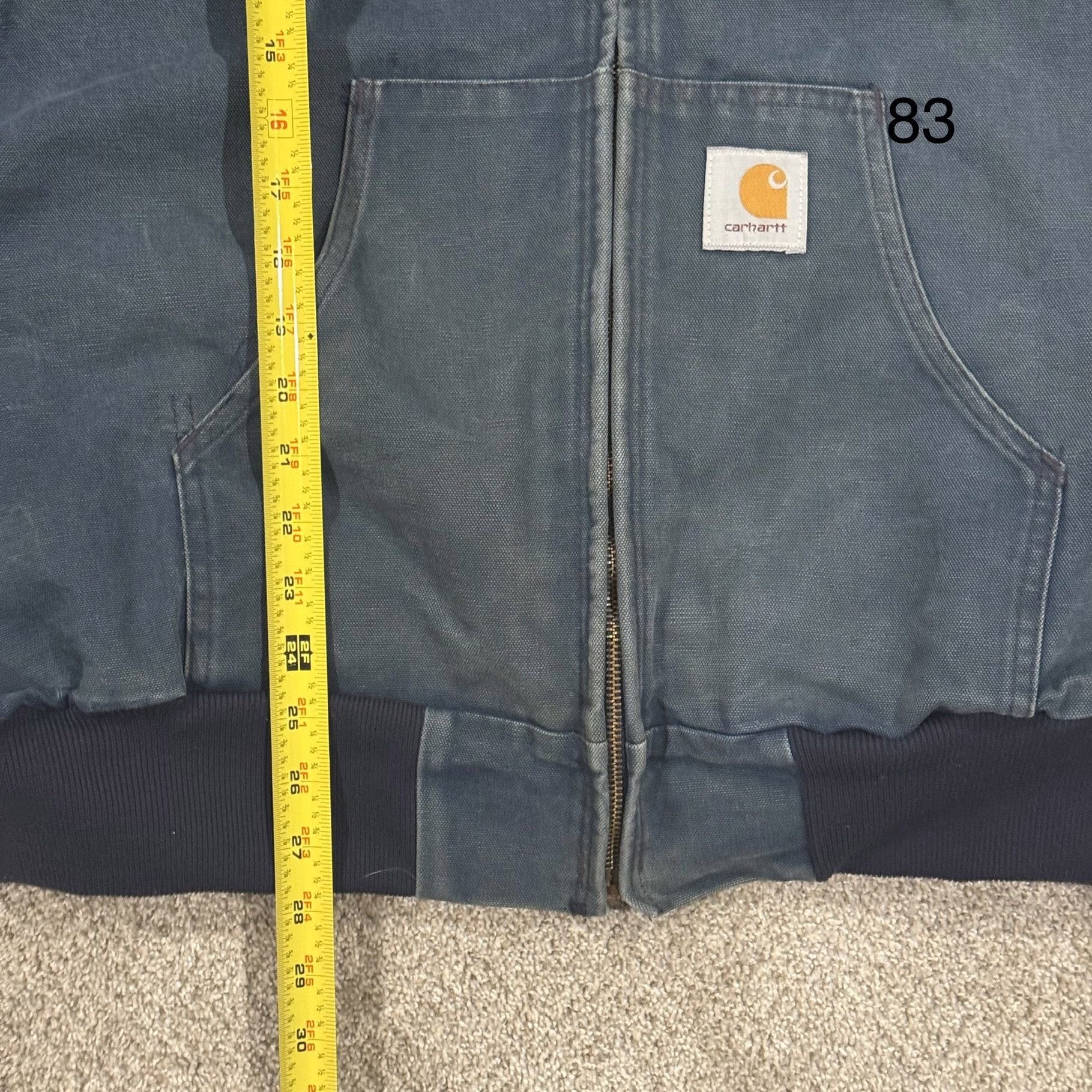 Carhartt Carhartt Men's Blue and Navy Jacket Size US XL / EU 56 / 4 - 6 Thumbnail