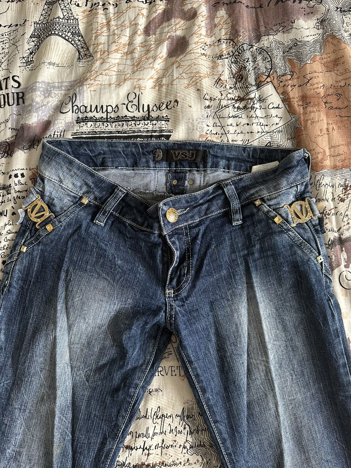Versace × Vintage Versace Jeans Vintage Size 27" / US 4 / IT 40 - 4 Thumbnail