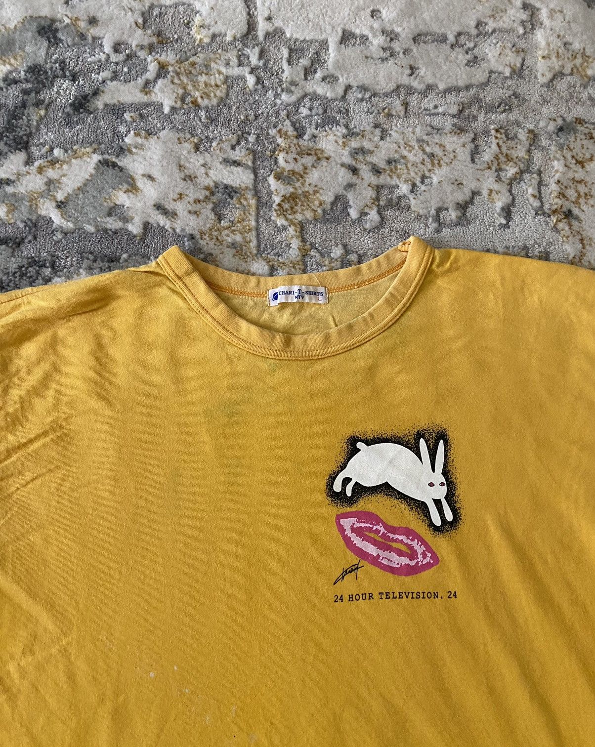 Japanese Brand × Other × Vintage VINTAGE 24 HOUR TELEVISIONS RARE TEE Size L / US 10 / IT 46 - 4 Thumbnail