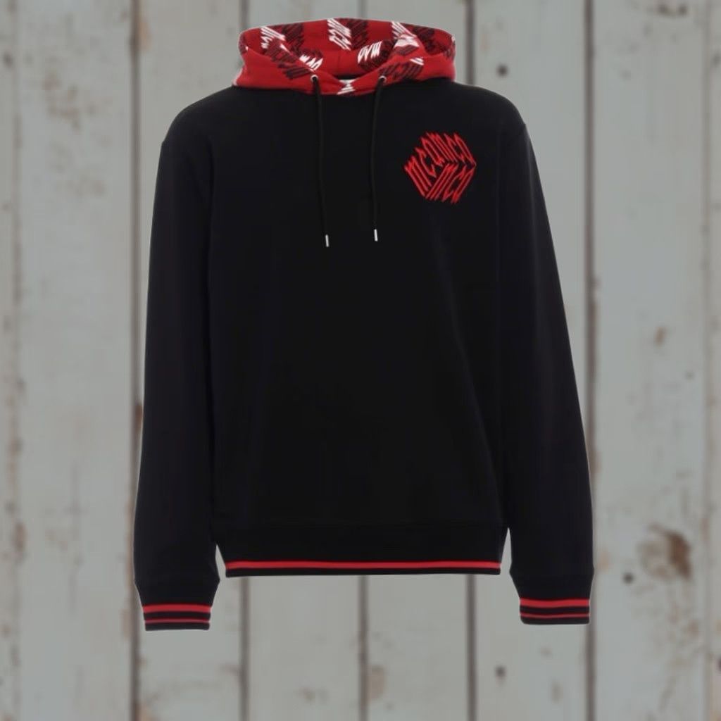 Alexander McQueen VINTAGE Alexander McQueen MCQ Black Hoodie Rare Retro XL Mens Hoodie Pullover Black 2000s Retro MCQ Size US XL / EU 56 / 4 - 1 Thumbnail
