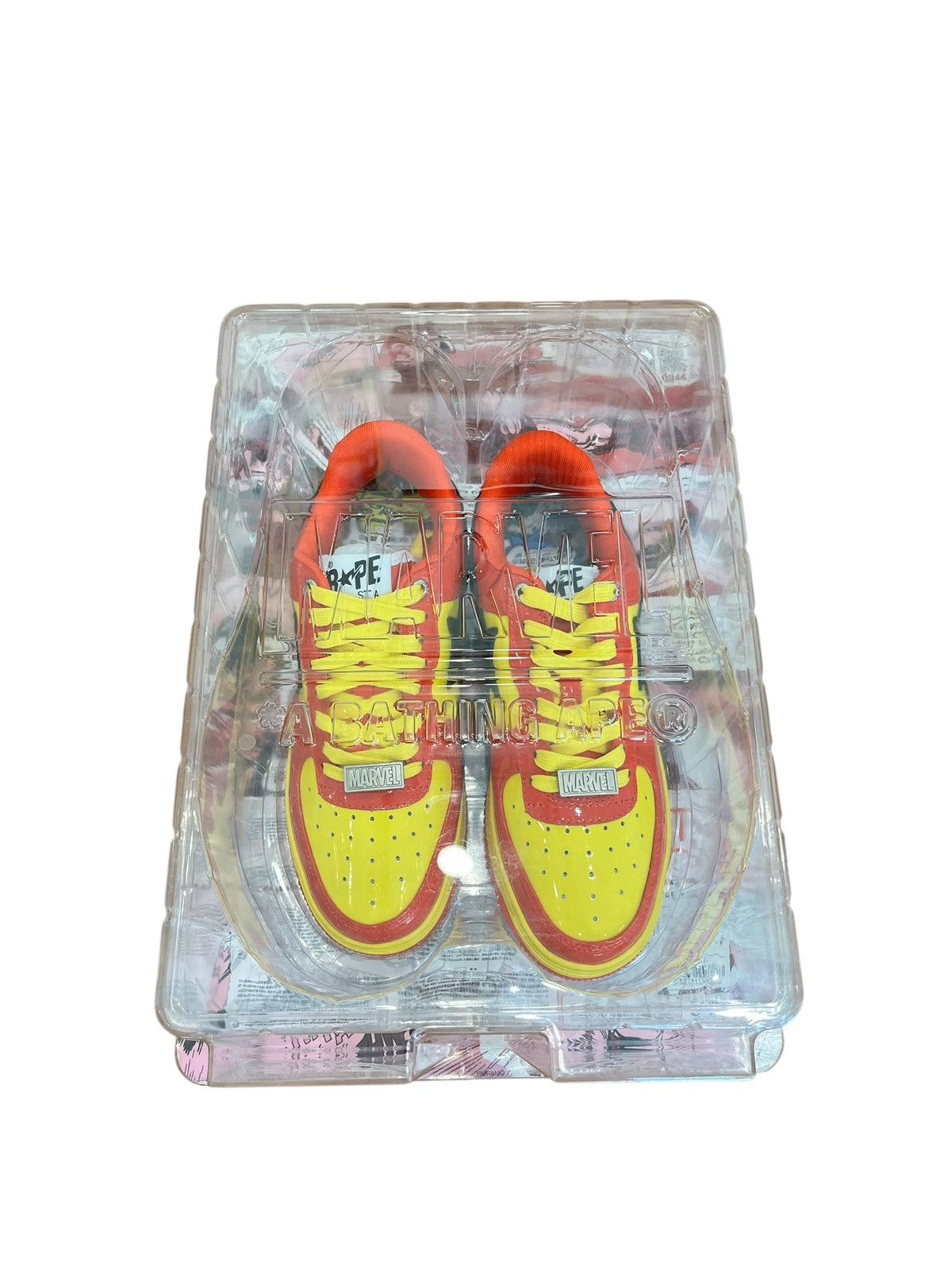 Bape BAPE x Marvel Bapesta Iron Man Size US 8 / EU 41 - 9 Thumbnail