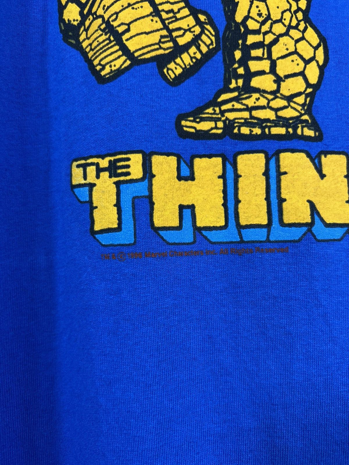 Marvel Comics Rare Vintage 1996 The Thing Marvel Comics T-Shirt Size XL Size US XL / EU 56 / 4 - 5 Thumbnail