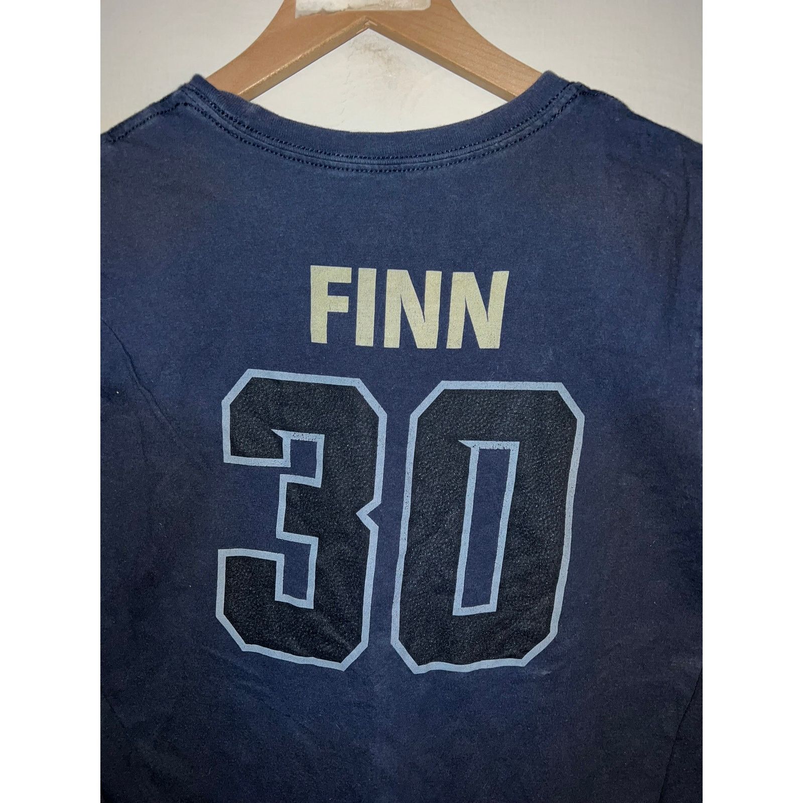 NCAA Womens Navy College Shirt University Finn #30 Blue Tee Top S Size S / US 4 / IT 40 - 6 Thumbnail