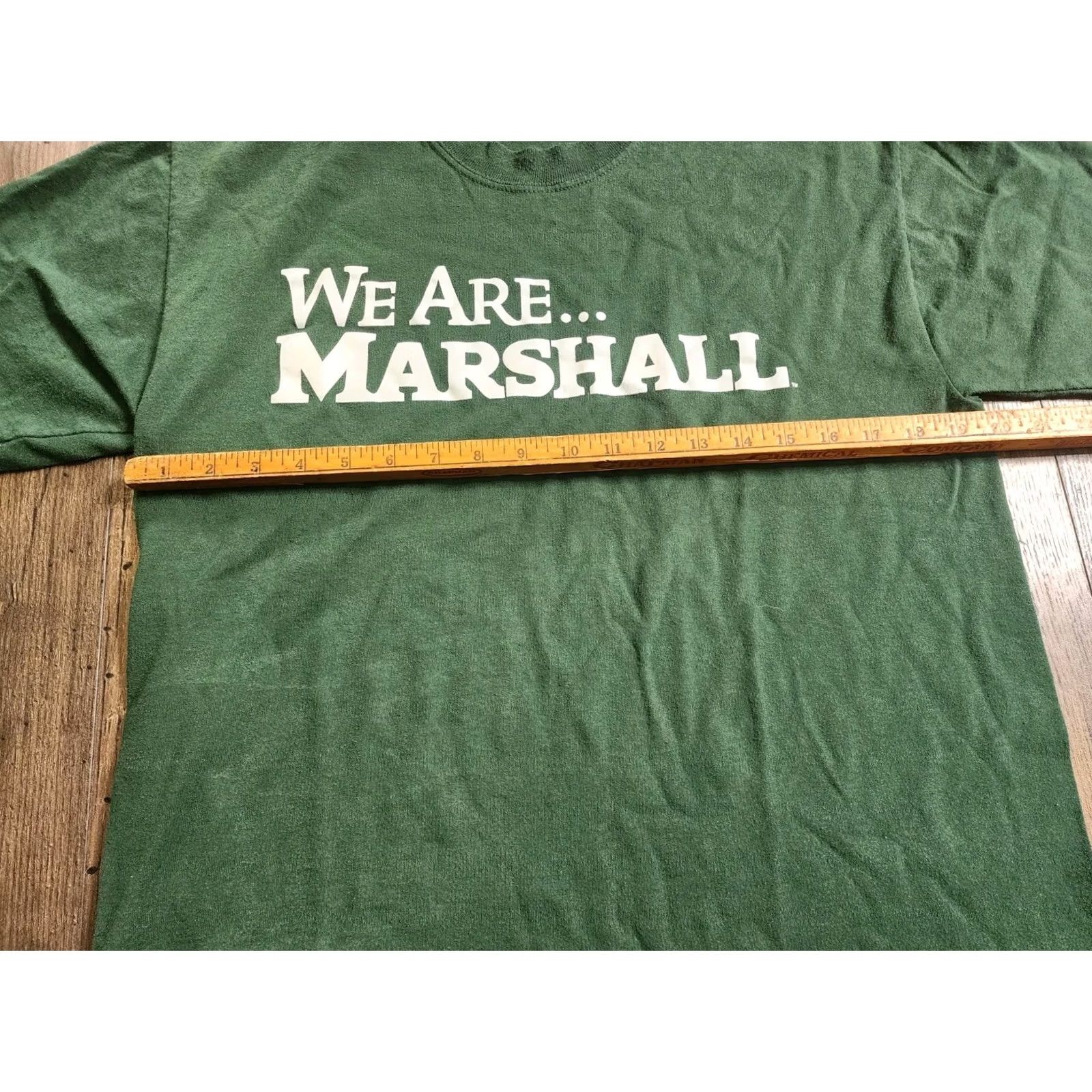 Jerzees VINTAGE Mens L We Are Marshall Thundering Herd T Shirt Shirt Size US L / EU 52-54 / 3 - 3 Thumbnail