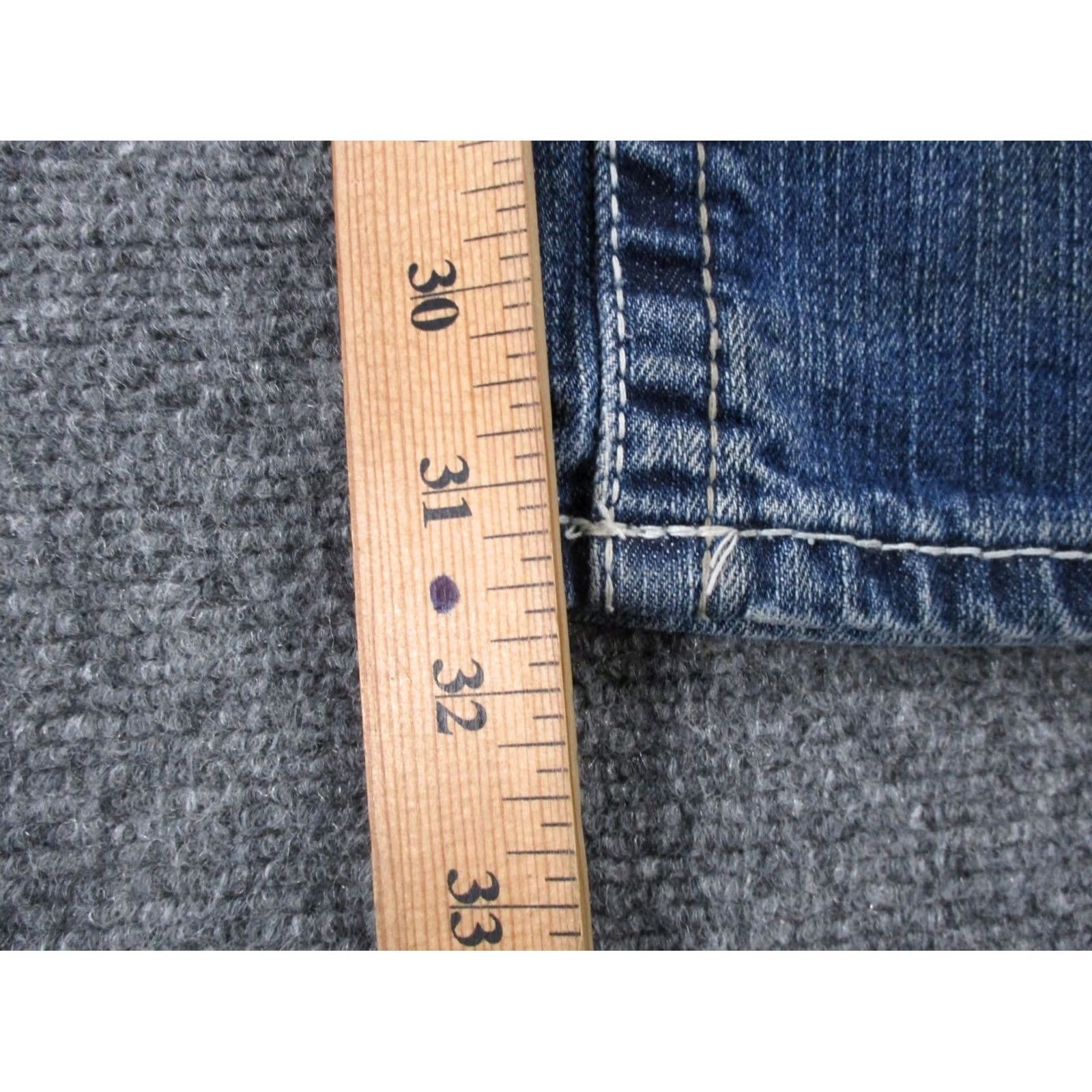 Ariat Ariat Jeans Mens 32 X 34 Blue Denim M7 Slim Straight Flame-Resistant Work Jeans Size US 30 / EU 46 - 4 Thumbnail