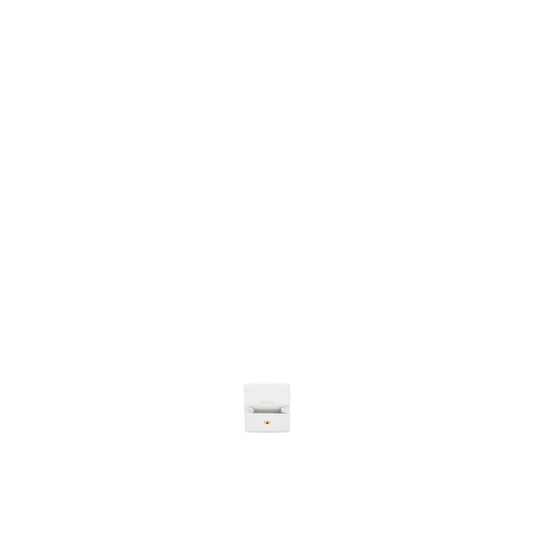 Balenciaga o1mt1gz0425 Size: OS / Hourglass EarPods Holder in White Size ONE SIZE - 4 Thumbnail