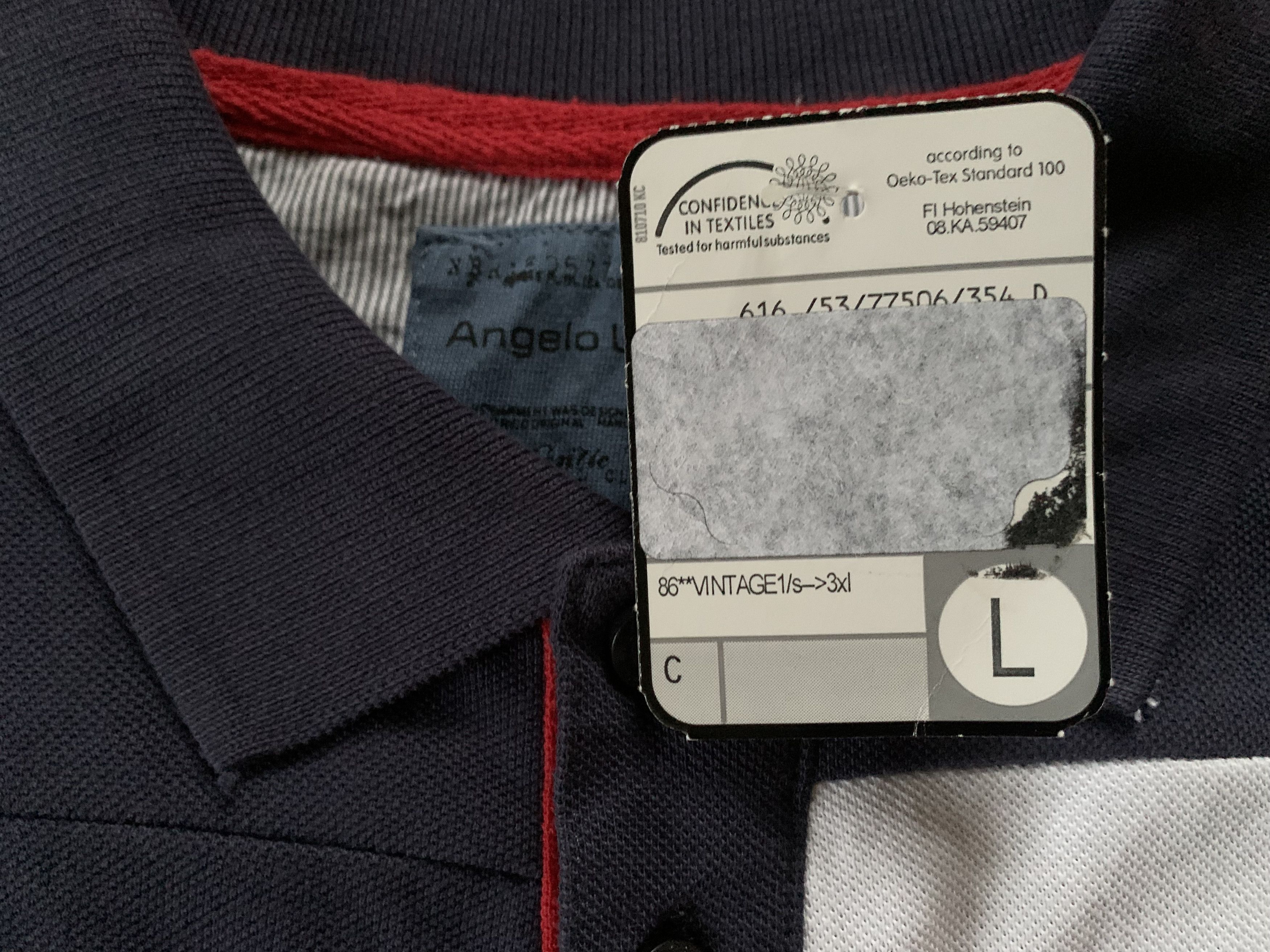 Angelo Litrico Angelo Litrico New Cotton Polo T Shirt Size US L / EU 52-54 / 3 - 5 Thumbnail