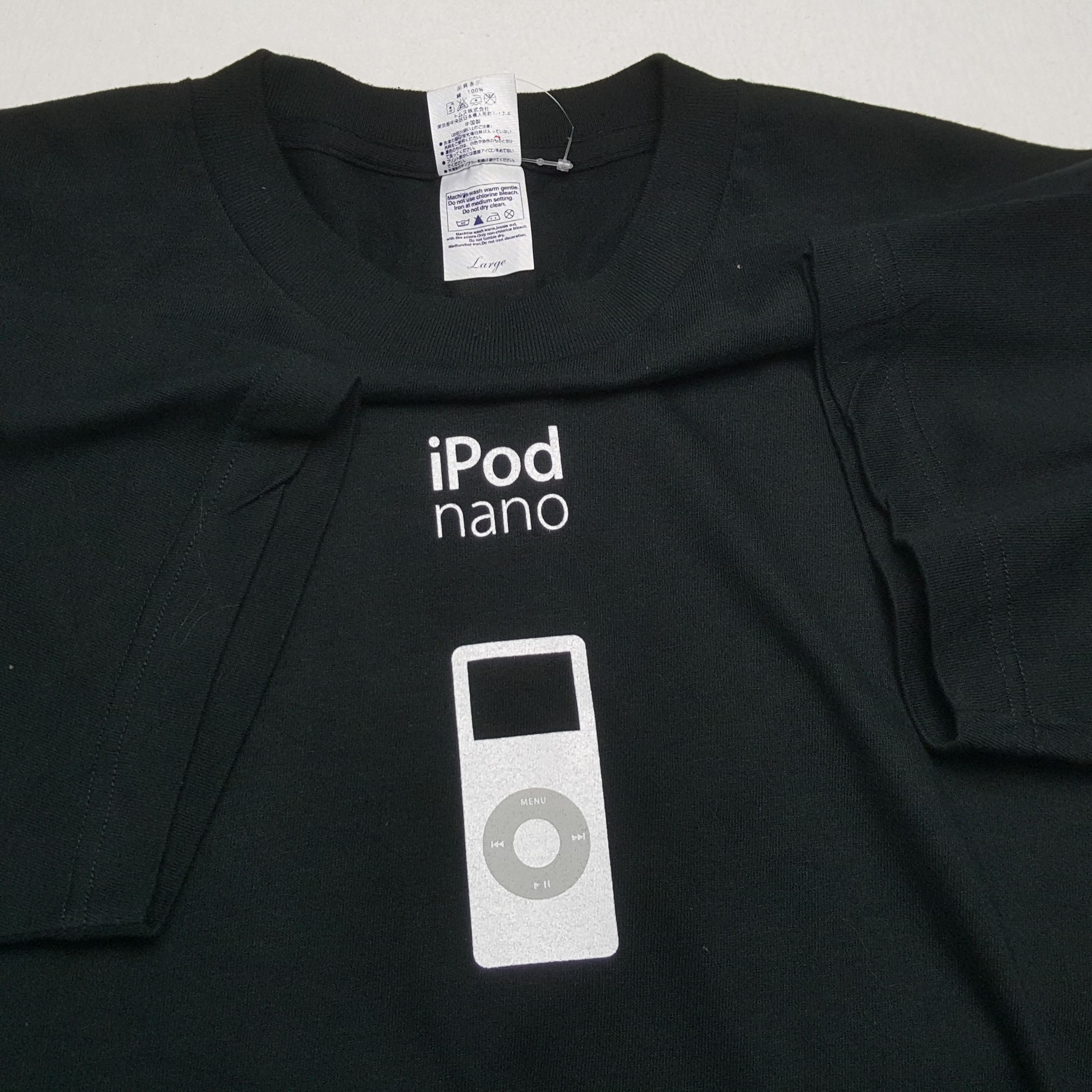 Apple × Black Apple × Vintage Vintage APPLE Technology Company IPOD MINI Promo T-Shirt Size US L / EU 52-54 / 3 - 6 Thumbnail