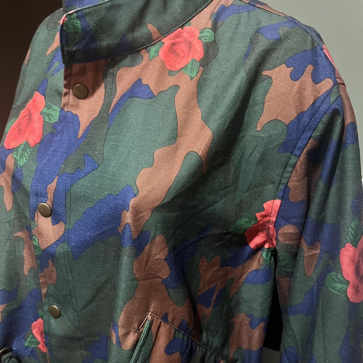 Other Elf Sack Women’s Floral Camouflage Coat Size M / US 6-8 / IT 42-44 - 5 Thumbnail