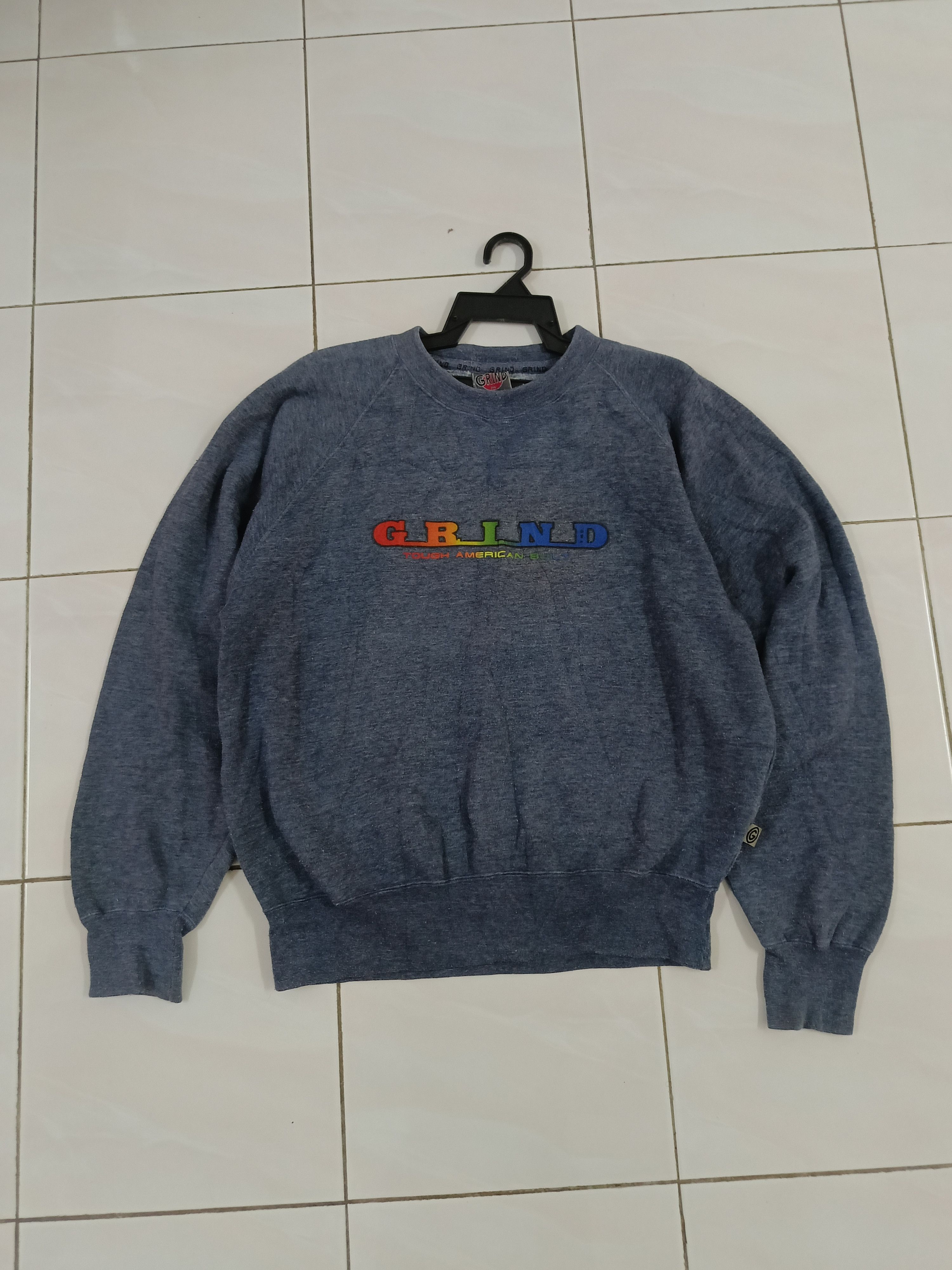 Japanese Brand × Sex Skateboards × Vintage Vtg 90 Grind Inc Skate Jumper Size US M / EU 48-50 / 2 - 2 Thumbnail