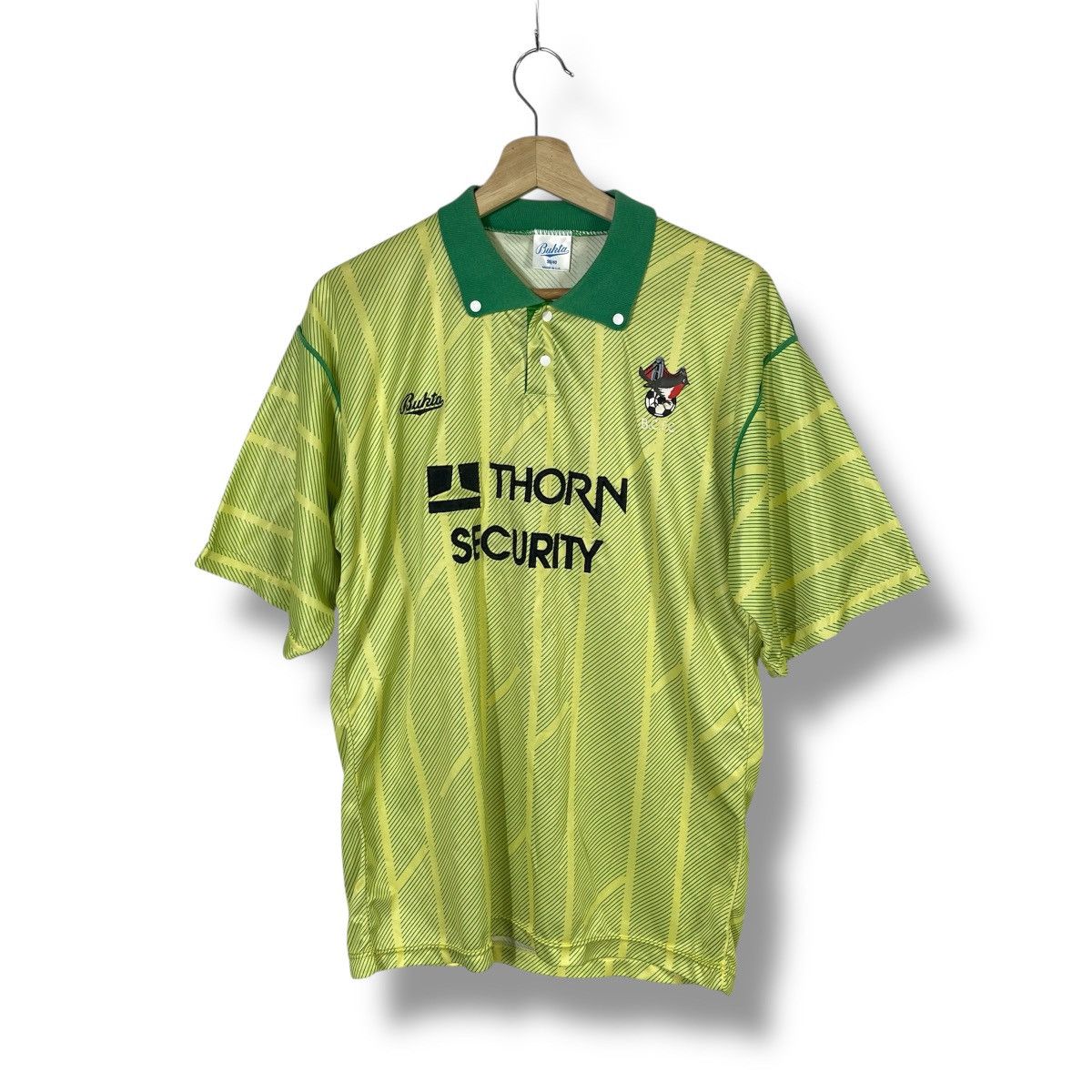 Vintage Rare! Vintage 1990-92 Bristol City Away Bukta Jersey Size US M / EU 48-50 / 2 - 1 Thumbnail