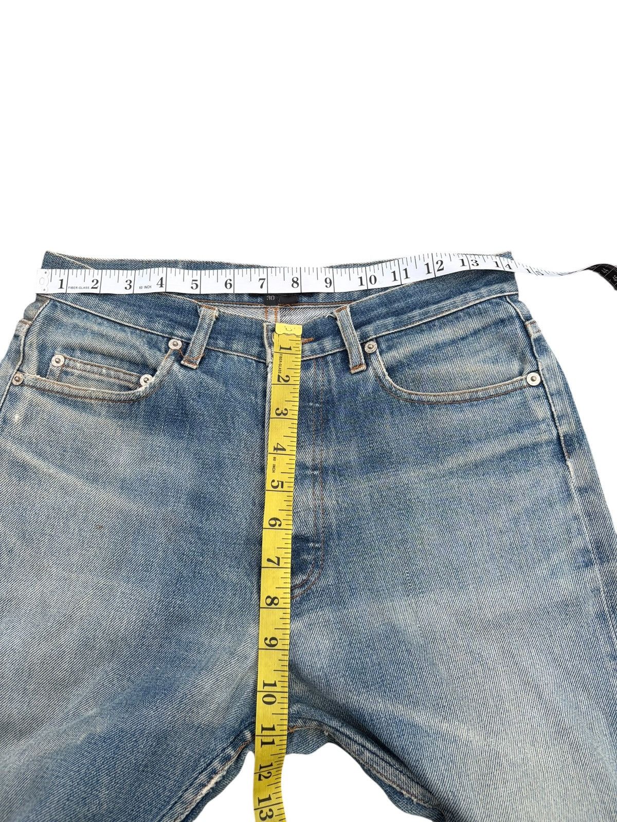 A.P.C. VINTAGE APC SELVEDGE SHORT SUNFADED RUSTY DISTRESSED DENIM Size US 29 - 16 Thumbnail