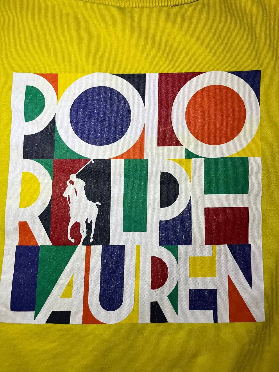 Ralph Lauren Polo Ralph Lauren big logo multicolored tee Size US M / EU 48-50 / 2 - 5 Thumbnail
