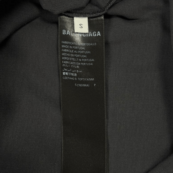 Balenciaga Balenciaga logo print crew neck short-sleeve T-shirt Size US S / EU 44-46 / 1 - 6 Thumbnail