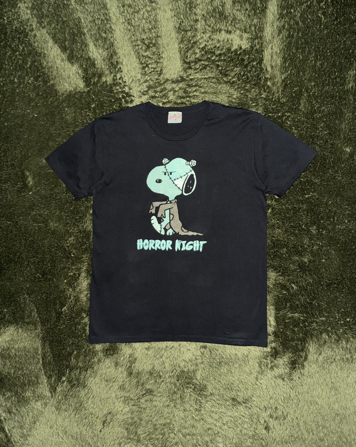 [L] Universal Studios Japan Peanuts Snoopy Tubular T-Shirt
