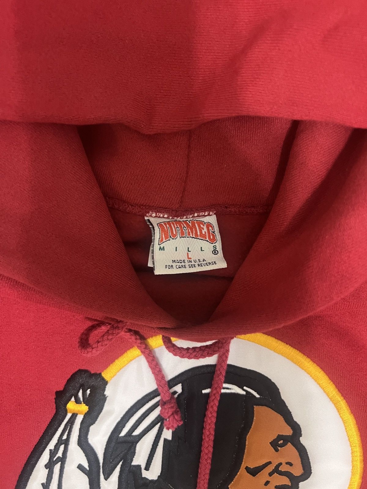 Nutmeg Redskins Vintage Nutmeg Hoodie Size US L / EU 52-54 / 3 - 5 Thumbnail