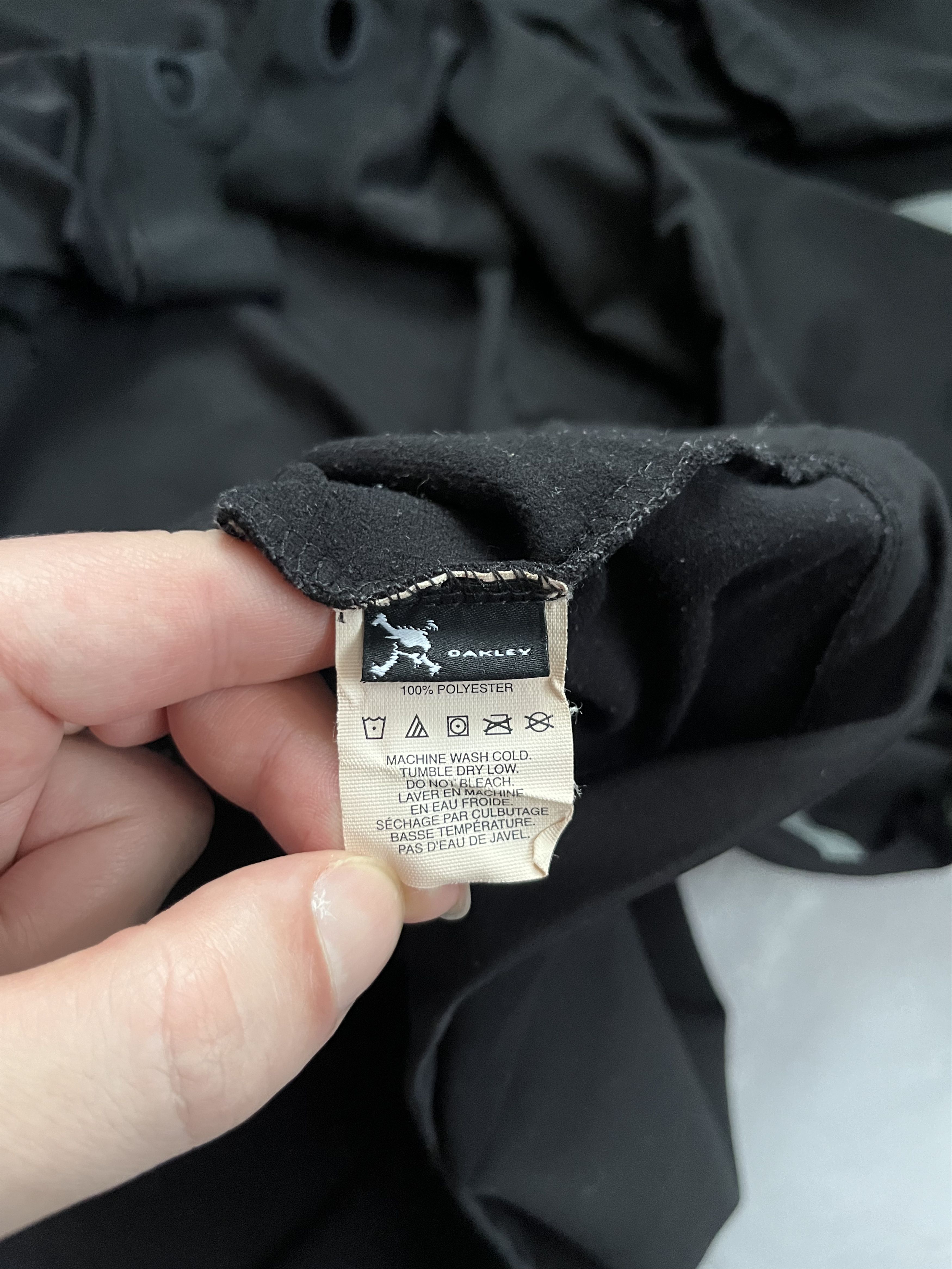 Oakley Oakley Technical Hoodie Jacket Black Full Zip Techwear Size US XXL / EU 58 / 5 - 11 Thumbnail