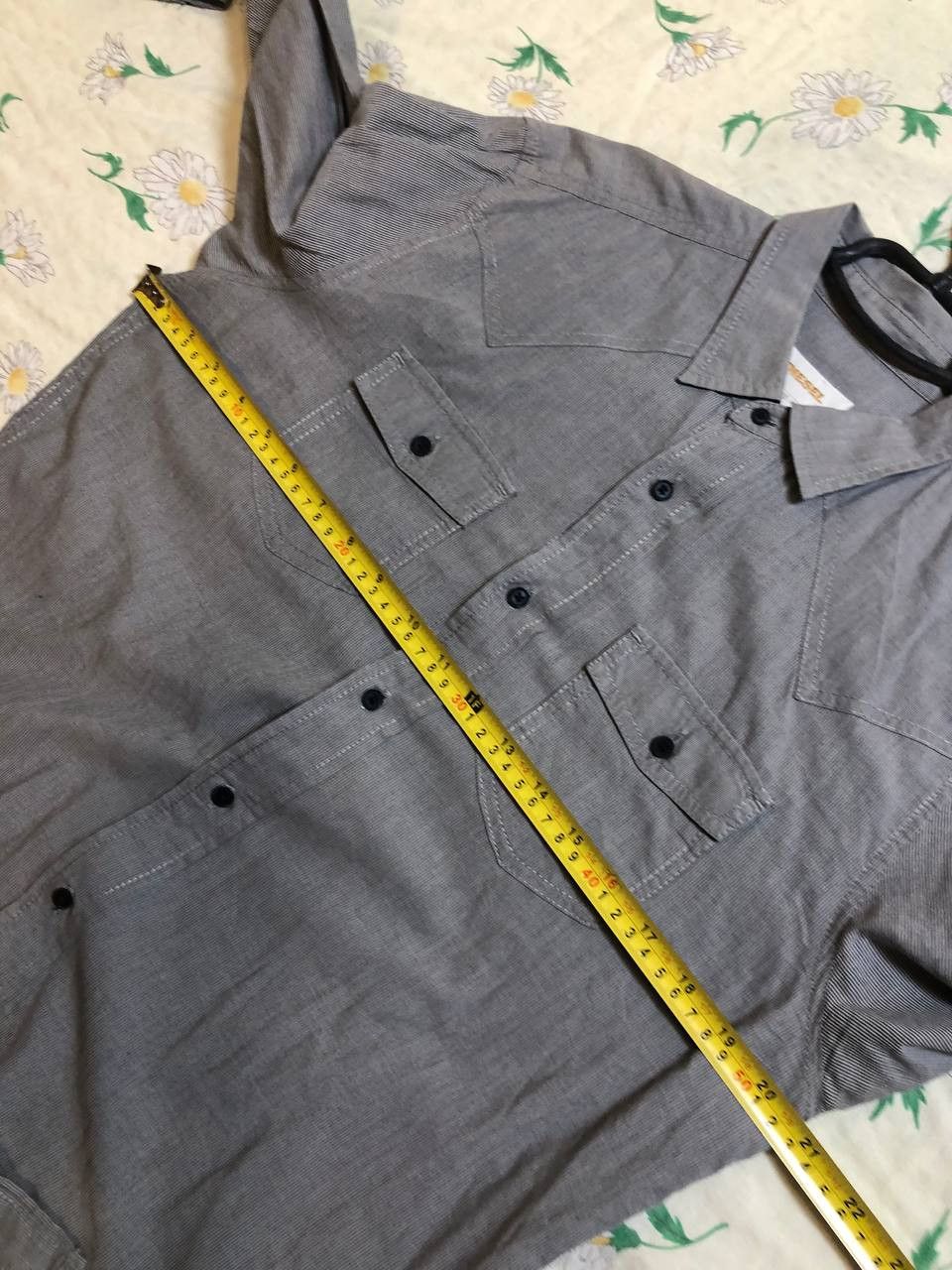 Diesel Diesel 100% cotton button down men's shirt Size US M / EU 48-50 / 2 - 9 Thumbnail