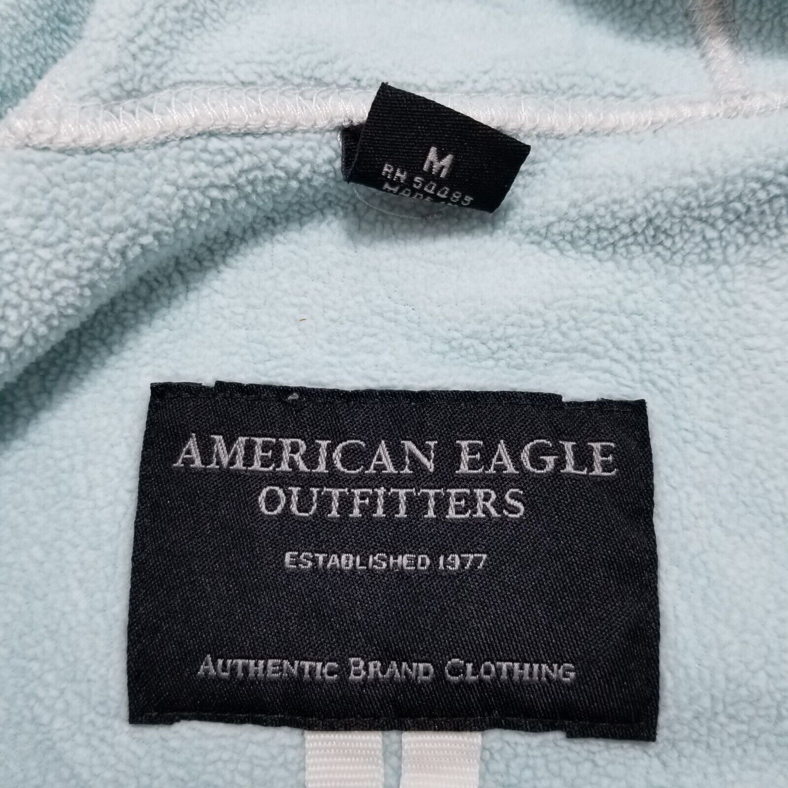 American Eagle Outfitters American Eagle Fleece Jacket Womens Medium Full Zip Hooded Size M / US 6-8 / IT 42-44 - 3 Thumbnail