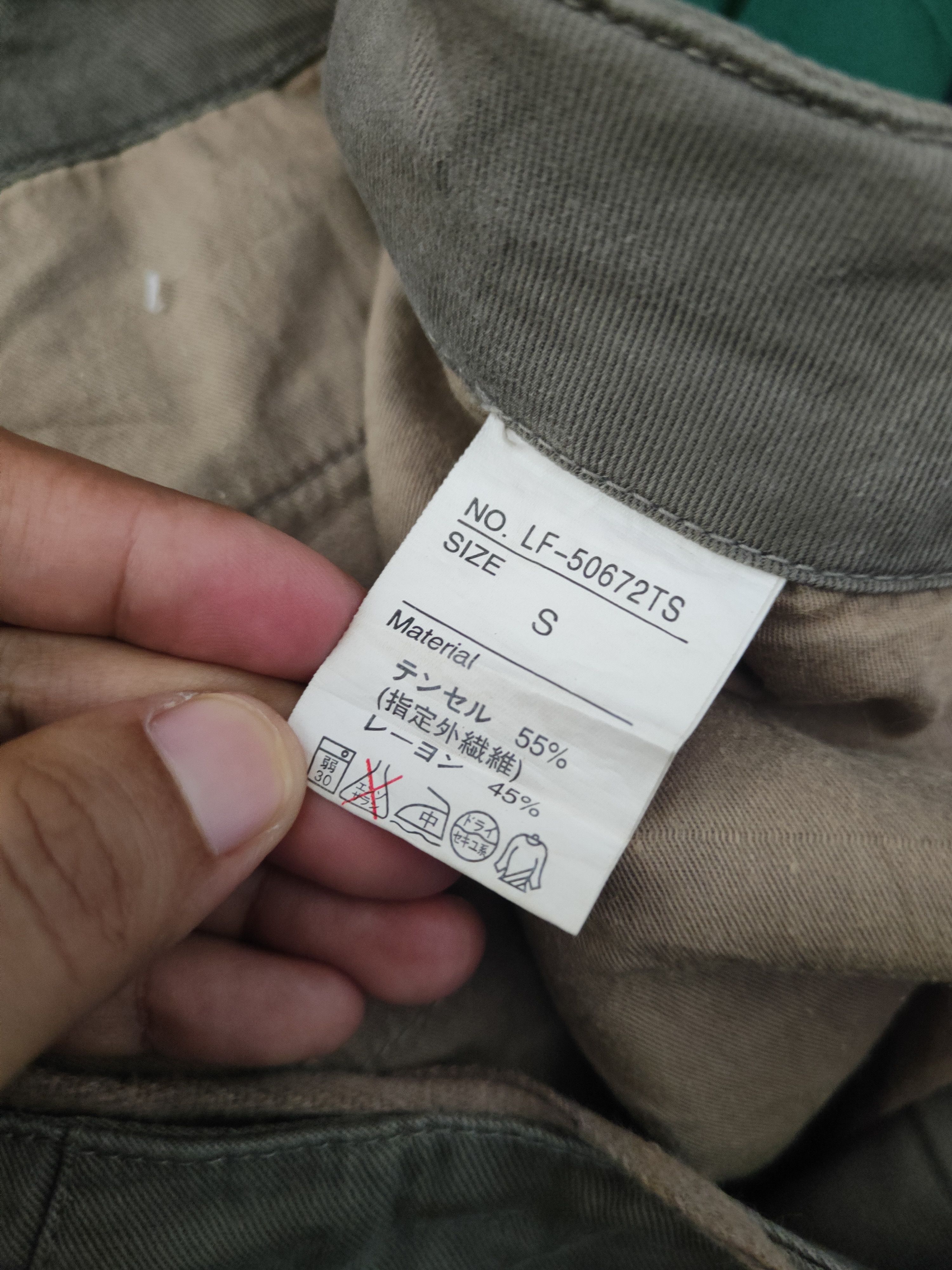 LOWRYS FARM DL Lowrys Farm Olive Multipocket Tactical Cargo Pants #747 Size US 29 - 12 Thumbnail