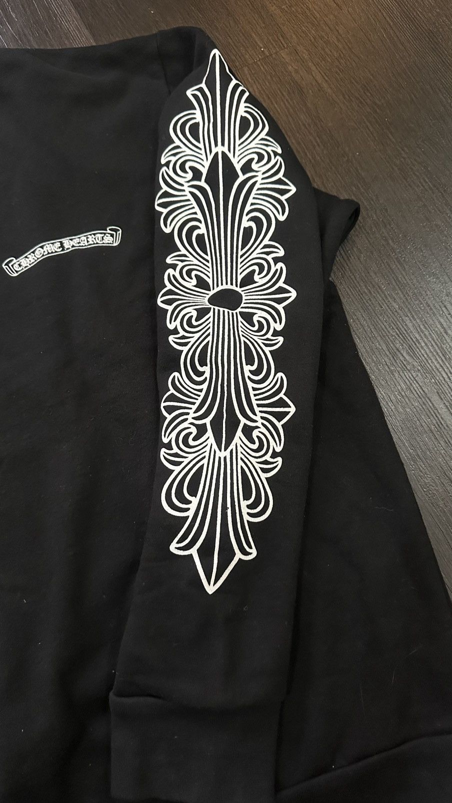 Chrome Hearts Chrome Hearts Dagger Eye Chart Crewneck Size US M / EU 48-50 / 2 - 7 Thumbnail