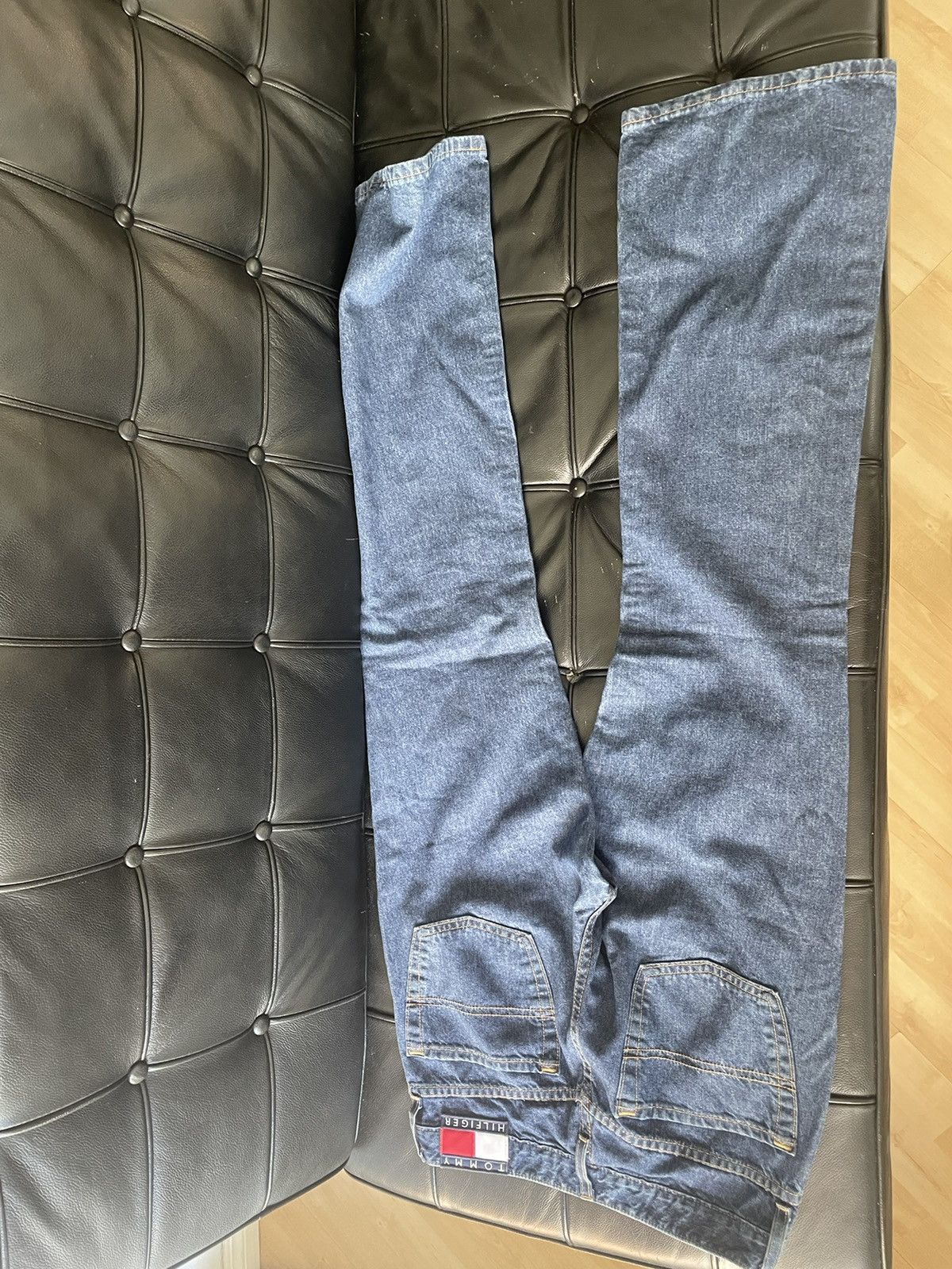 Tommy Hilfiger Vintage Low-rise Bootcut Size 27" / US 4 / IT 40 - 8 Thumbnail