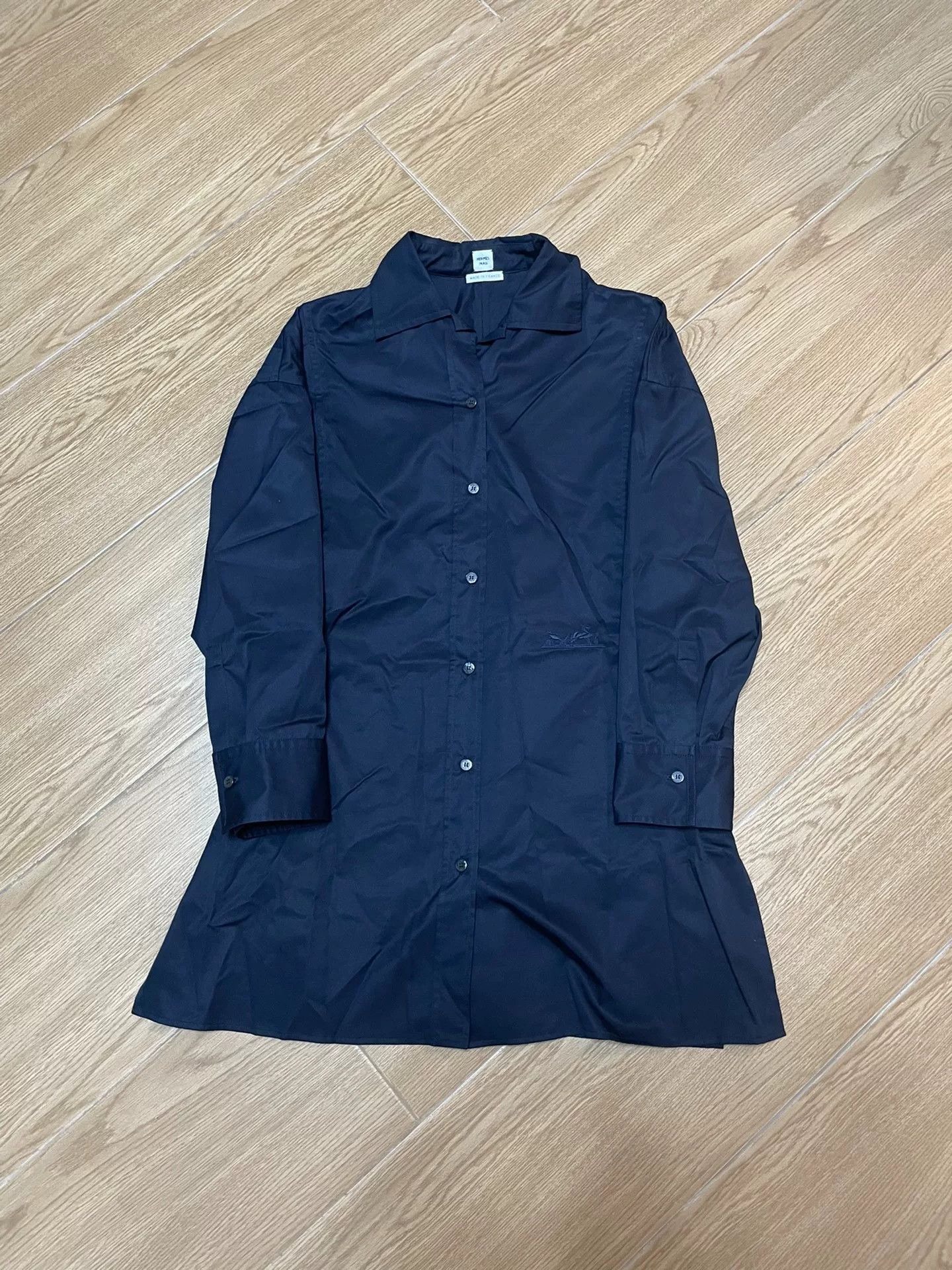 Hermes Hermes Black Shirt Dress Size US 36 / EU 52 - 1 Thumbnail