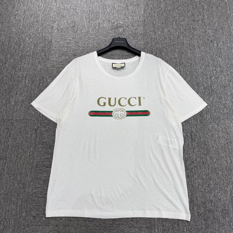 Gucci Gucci Belt Letter Print Short Sleeve-yf Size US XXL / EU 58 / 5 - 1 Thumbnail