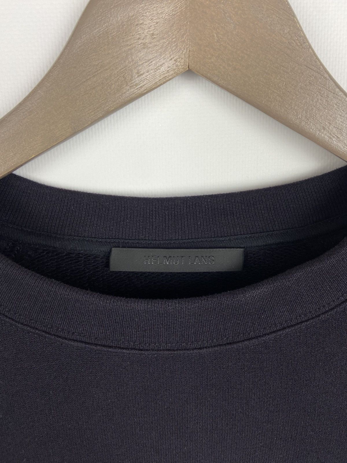 Helmut Lang RRP$250 Helmut Lang Terry Sweatshirt Buckle Cuff Women's Size XS / US 0-2 / IT 36-38 - 3 Thumbnail