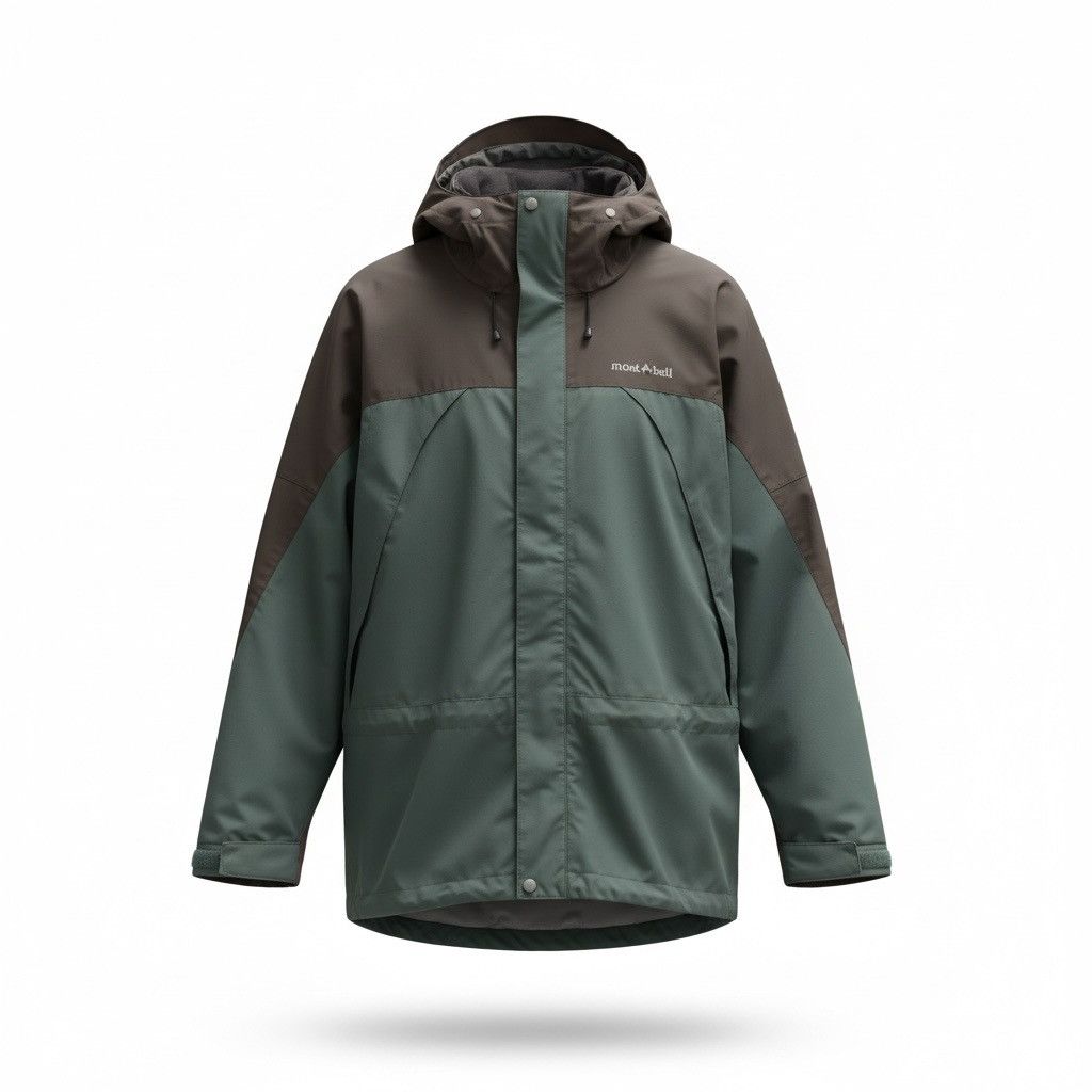 Montbell 🔥Vintage Montbell Men's Gore-Tex Two-tone Hood Jacket Size US XL / EU 56 / 4 - 1 Thumbnail