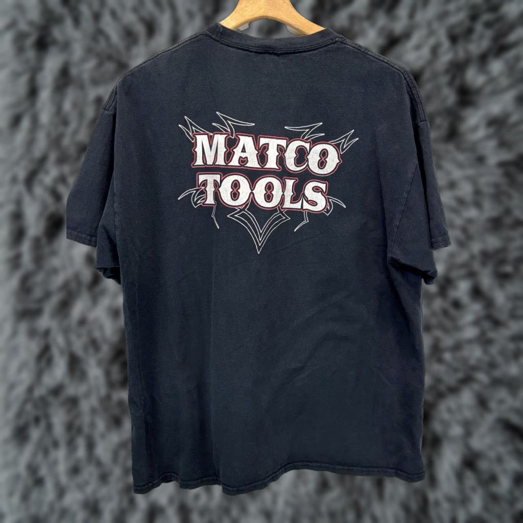 Port & Company VINTAGE Marco Tools T-Shirt Crew Neck Short Sleeve Graphic Print Black XL Men’s Port & Company Grunge 90s Y2K Size US XL / EU 56 / 4 - 1 Thumbnail
