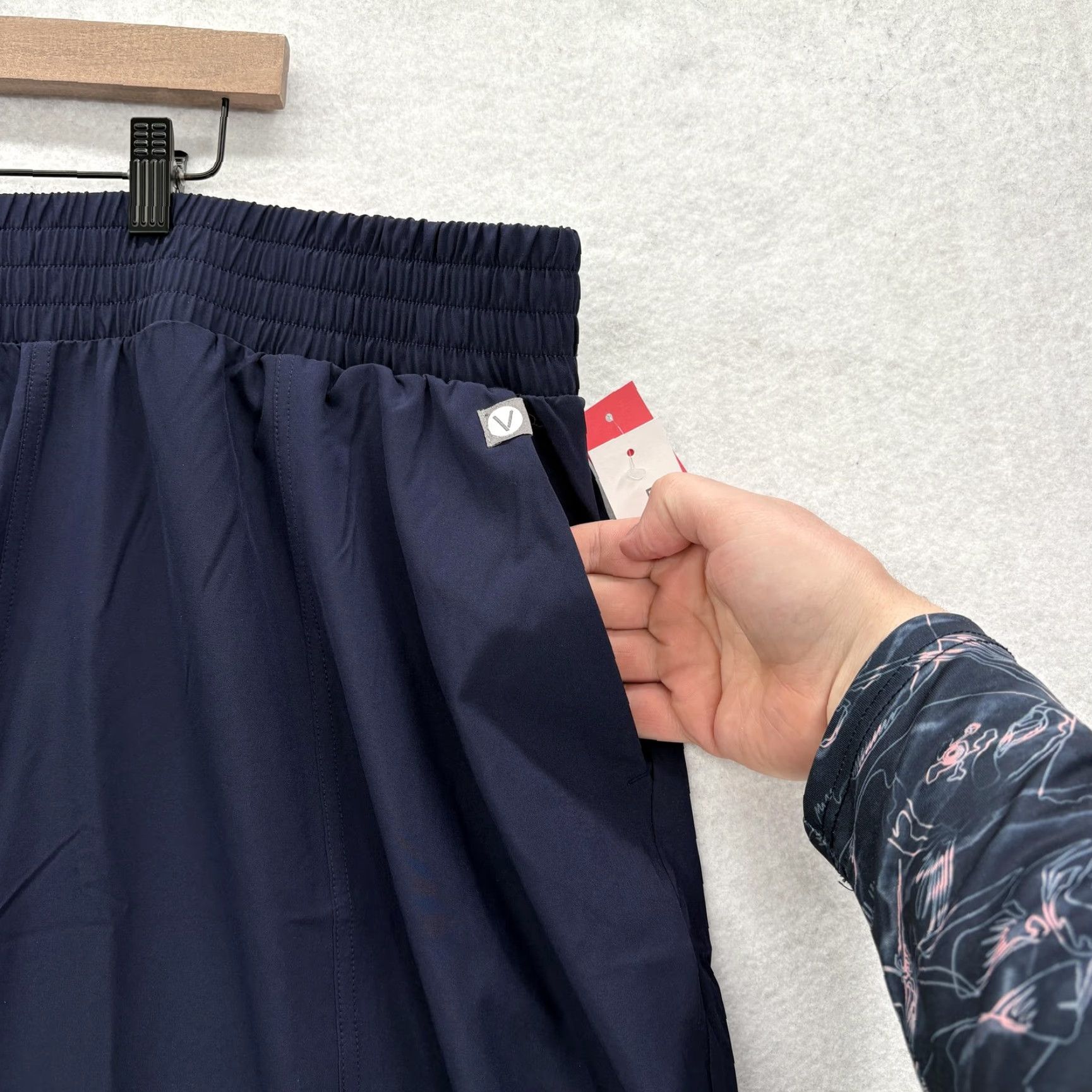 Vintage LIVI Cropped Wide-Leg Pants Womens 22/24 Blue Stretch NWT Lane Bryant Size 40" / US 18 - 3 Thumbnail